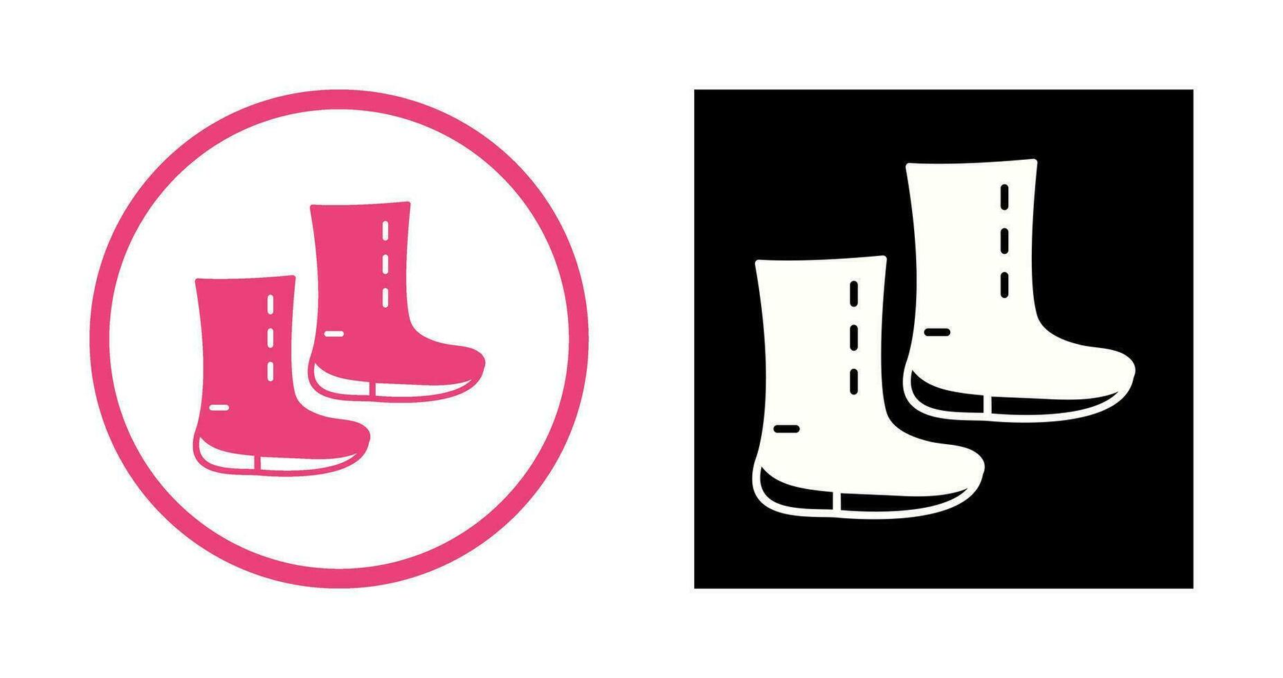 Unique Boots Vector Icon