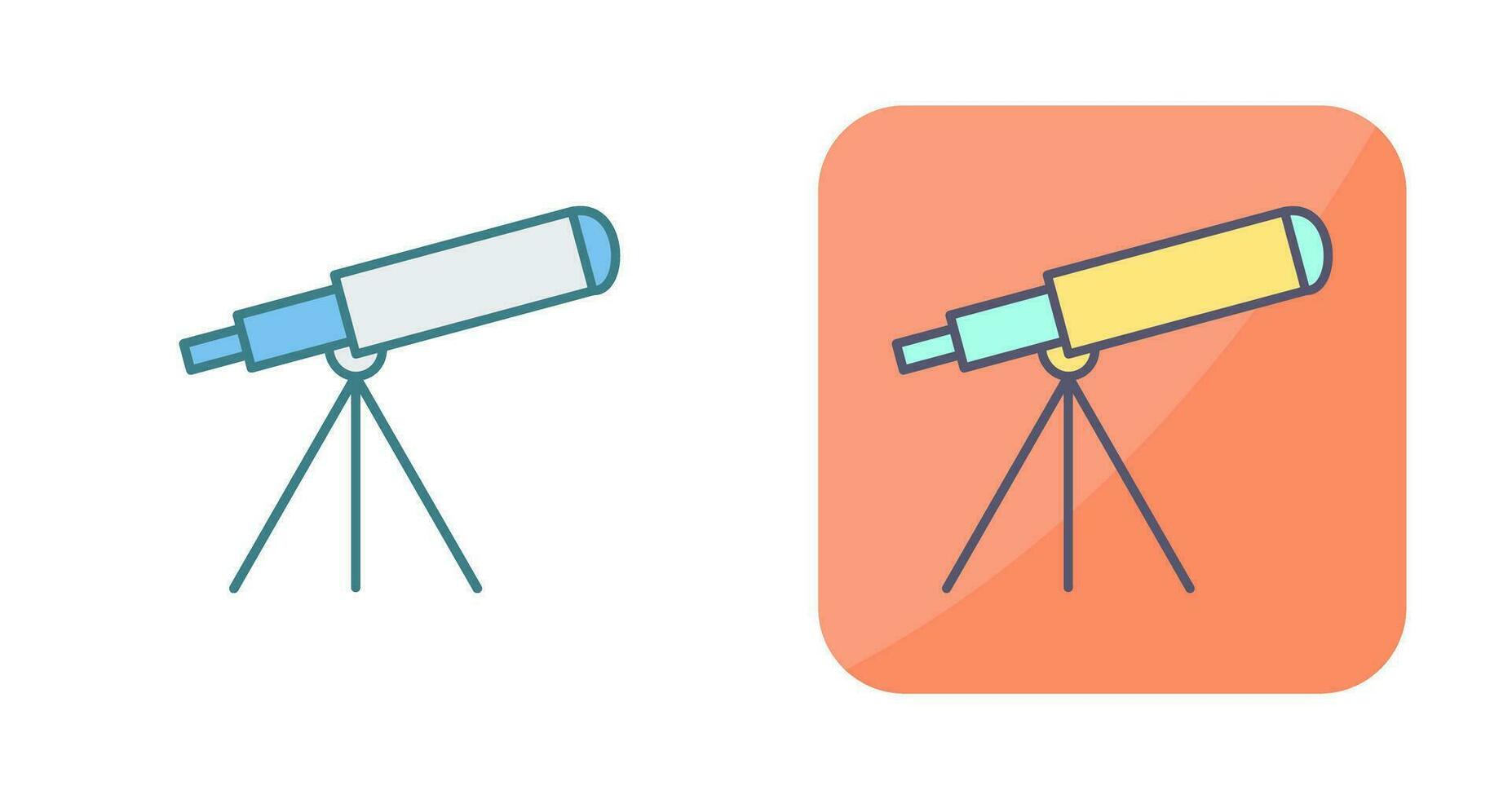 Telescope Vector Icon