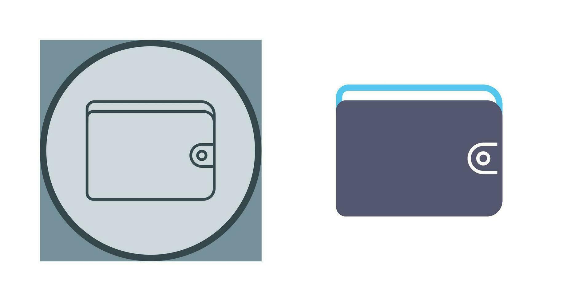 Unique Wallet Vector Icon
