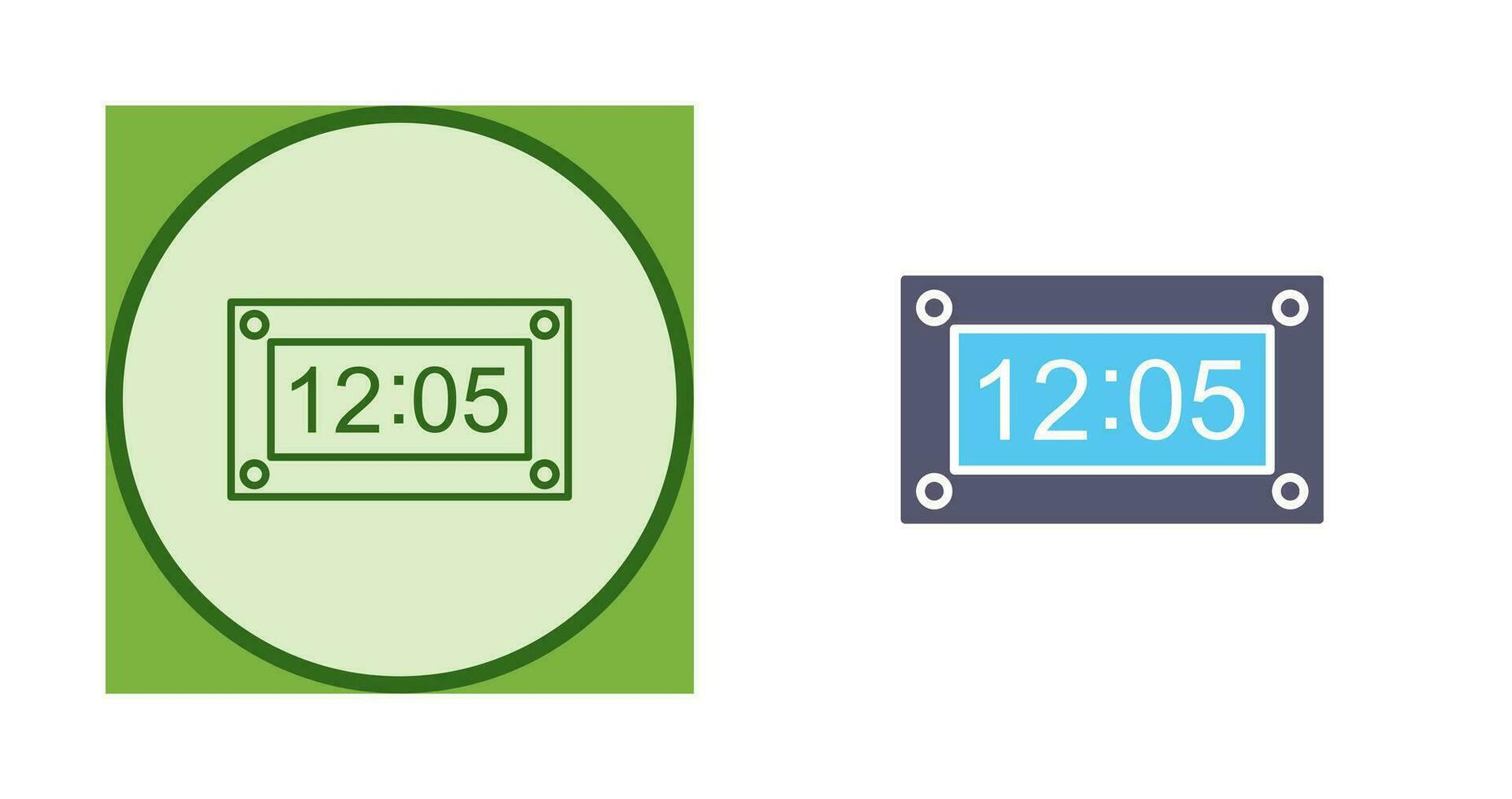Unique Timer Vector Icon