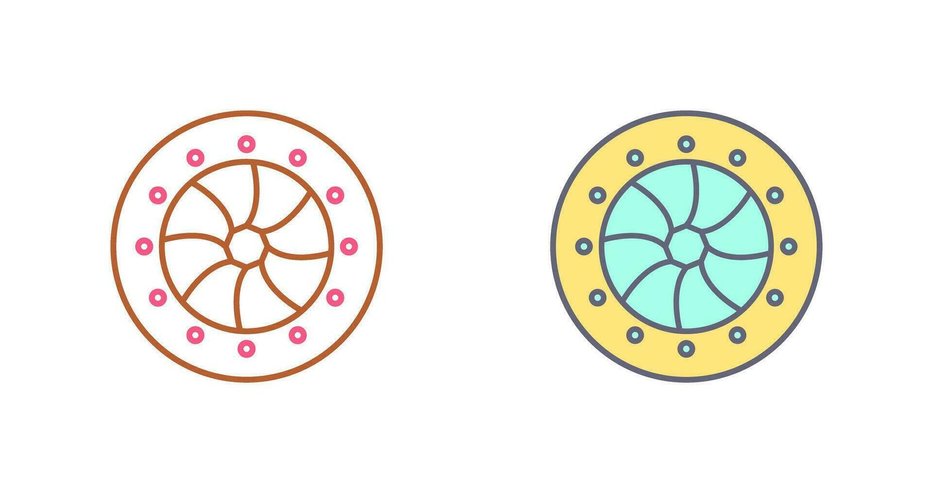 Unique Optical Diaphram Vector Icon