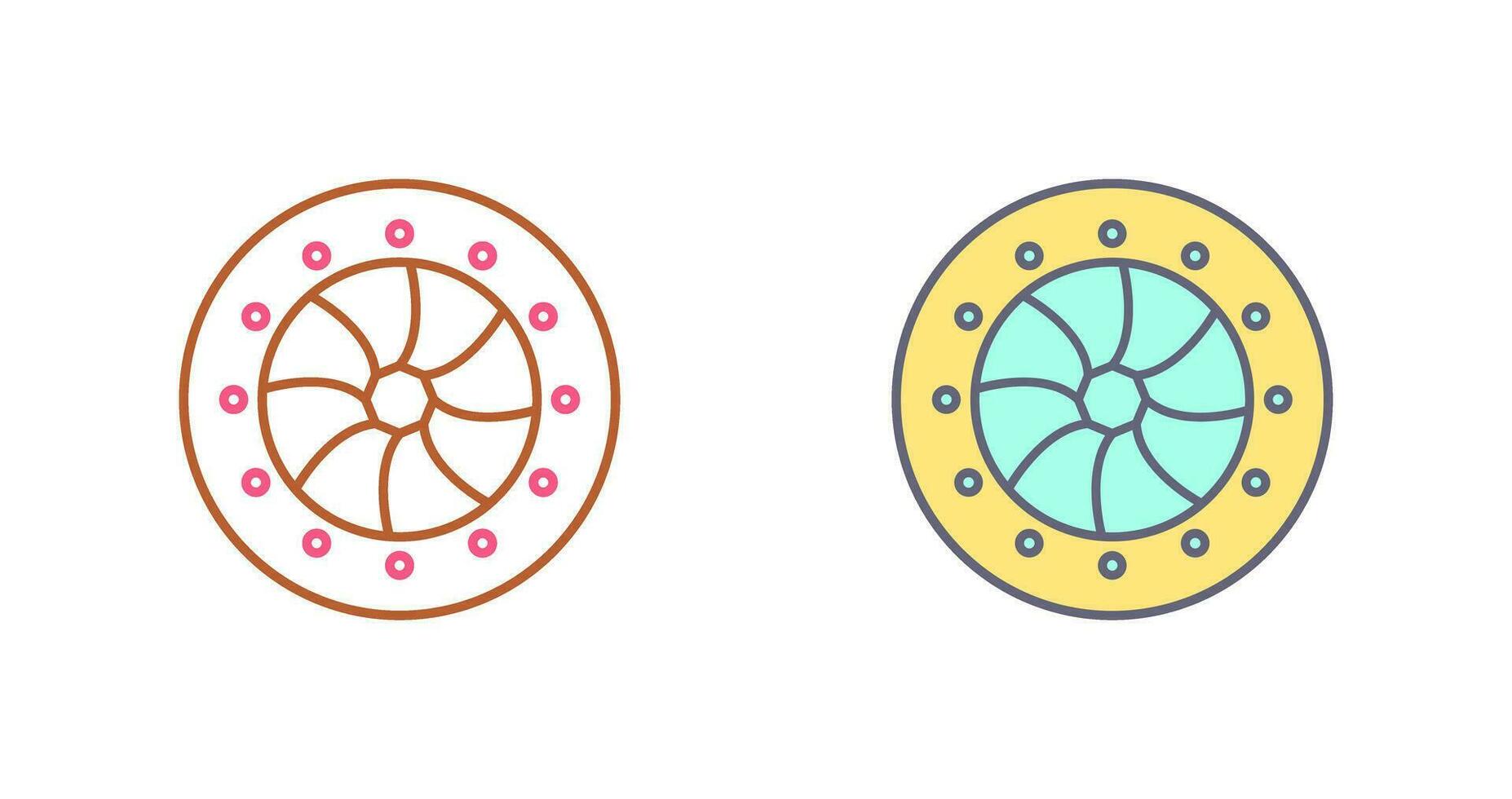 Unique Optical Diaphram Vector Icon