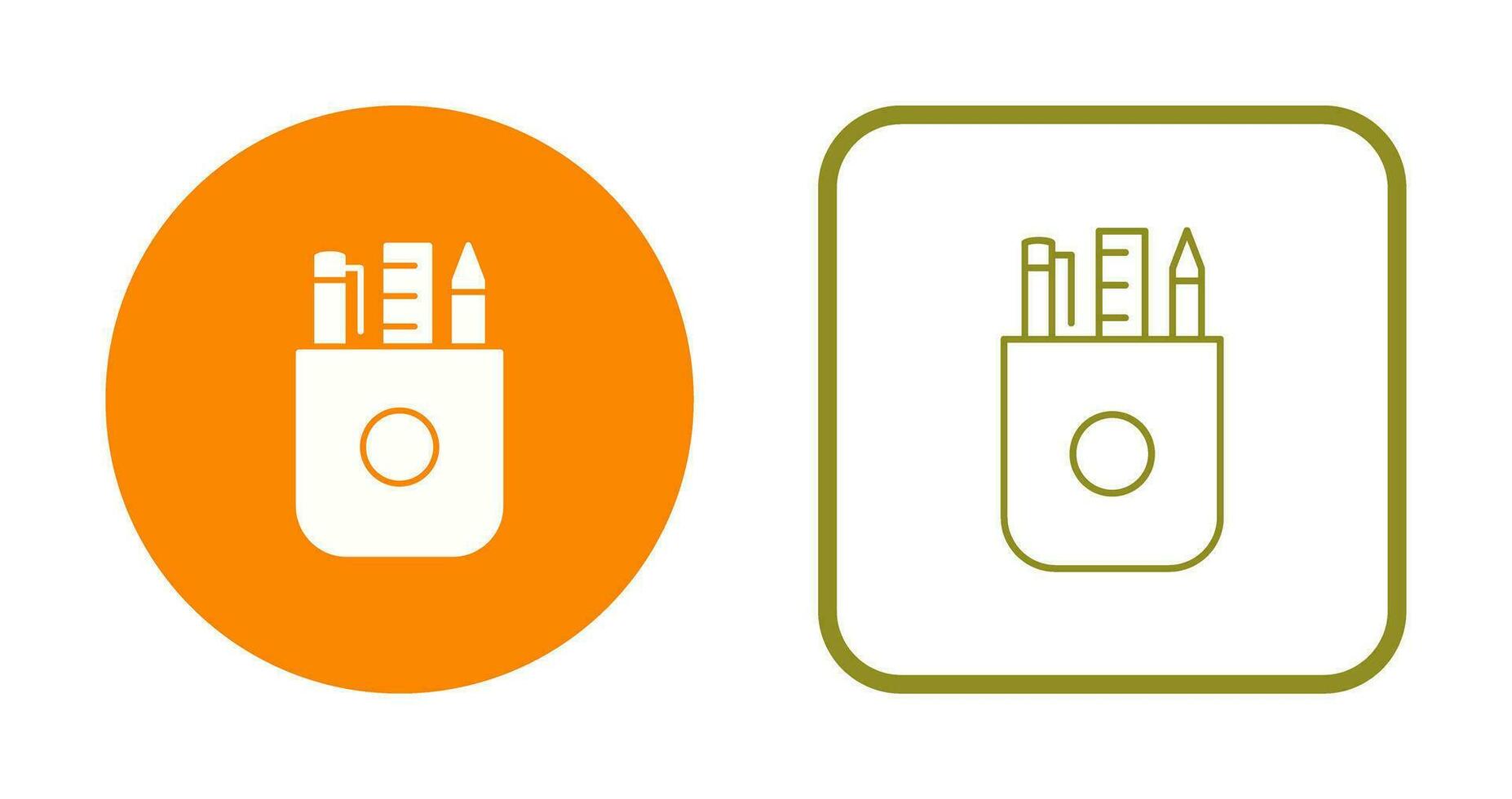 Unique Stationery Vector Icon