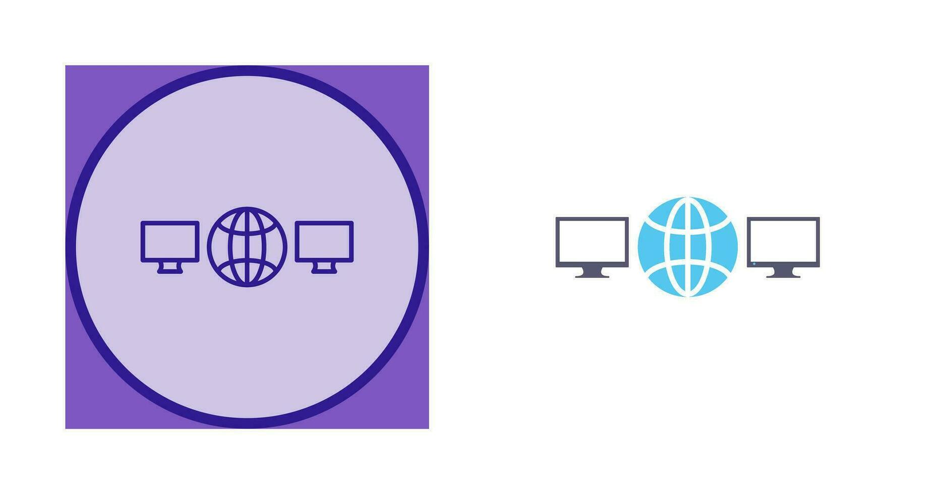 Unique Networks Vector Icon