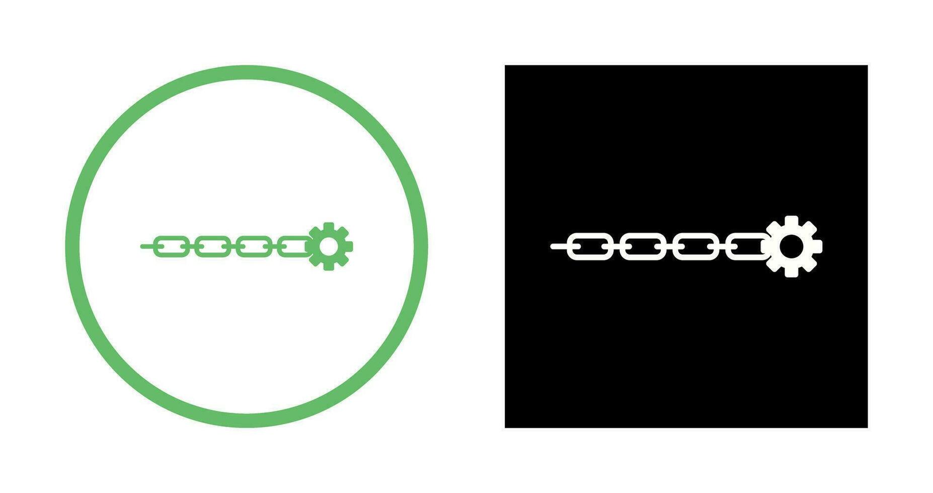 Unique Link Sales Vector Icon