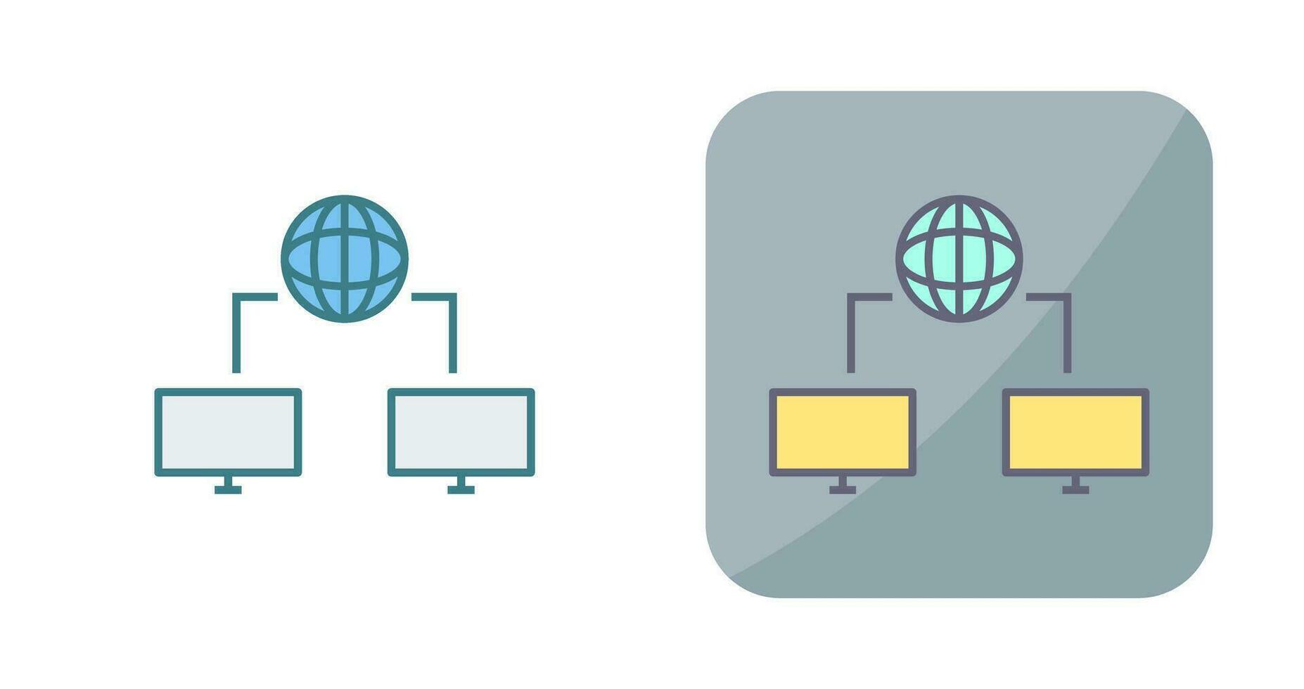 Unique Internet Connectivity Vector Icon