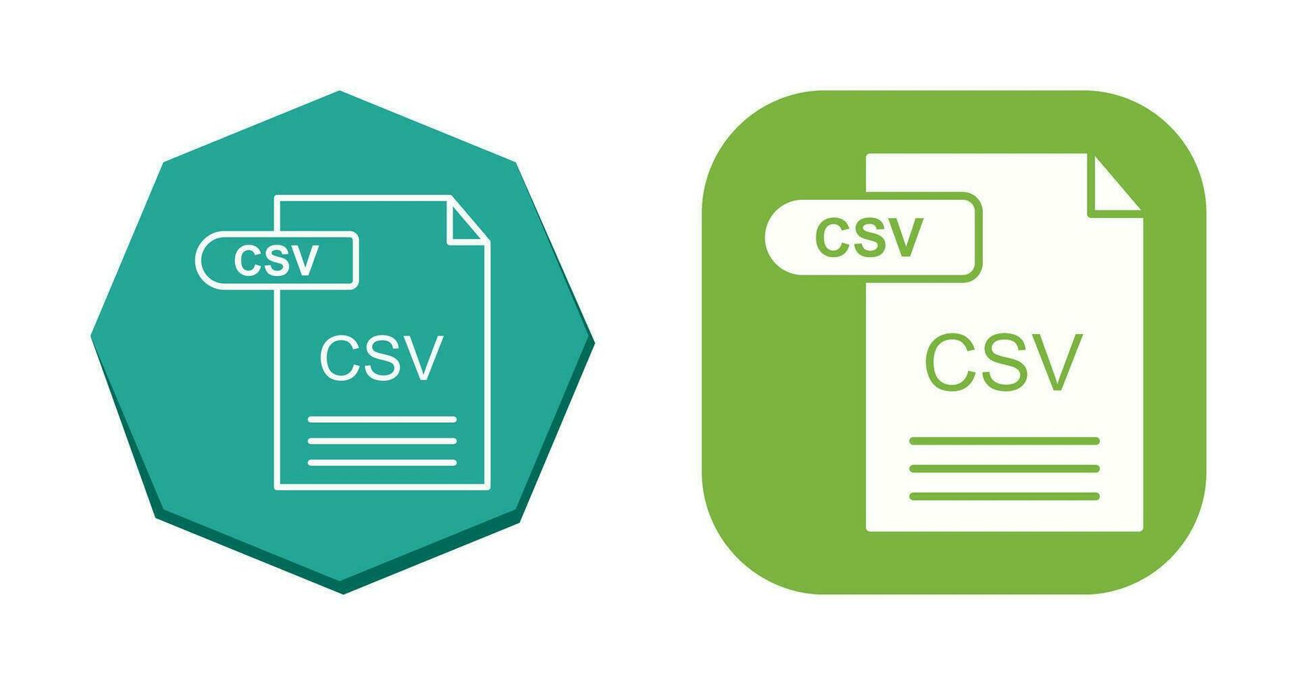 CSV Vector Icon