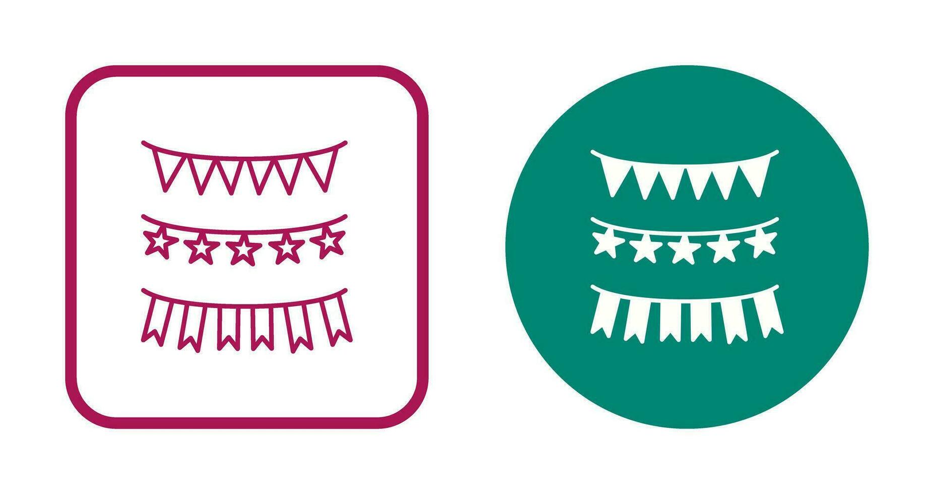 Garlands Vector Icon