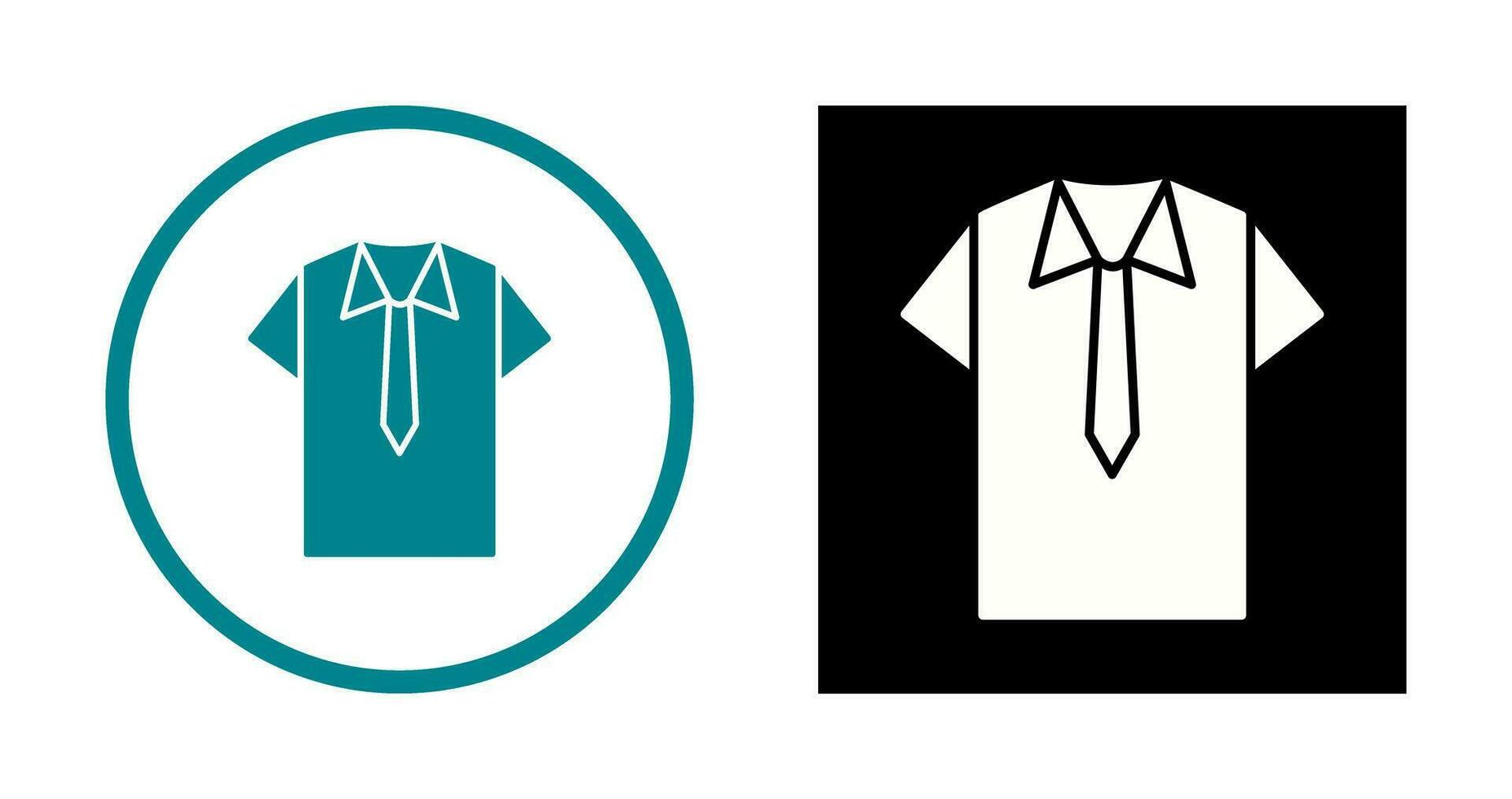 Shirt and Tie Vector Icon