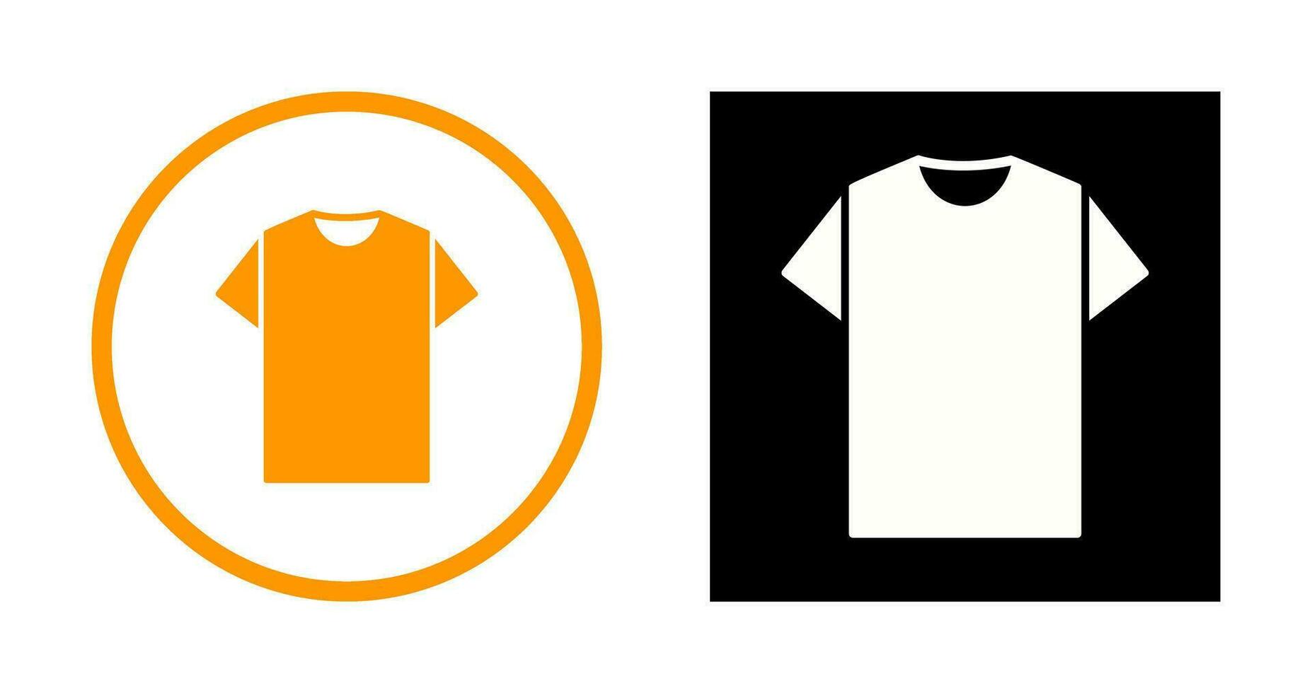 Plain T Shirt Vector Icon