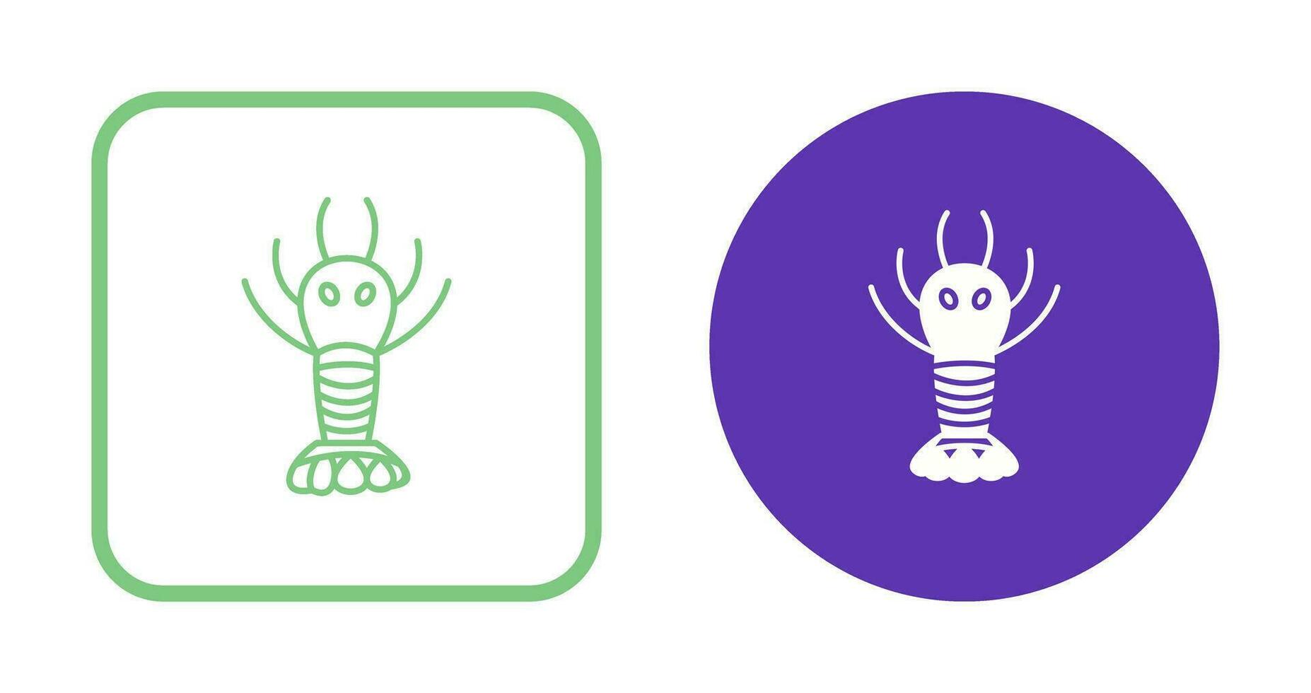 Lobster Vector Icon