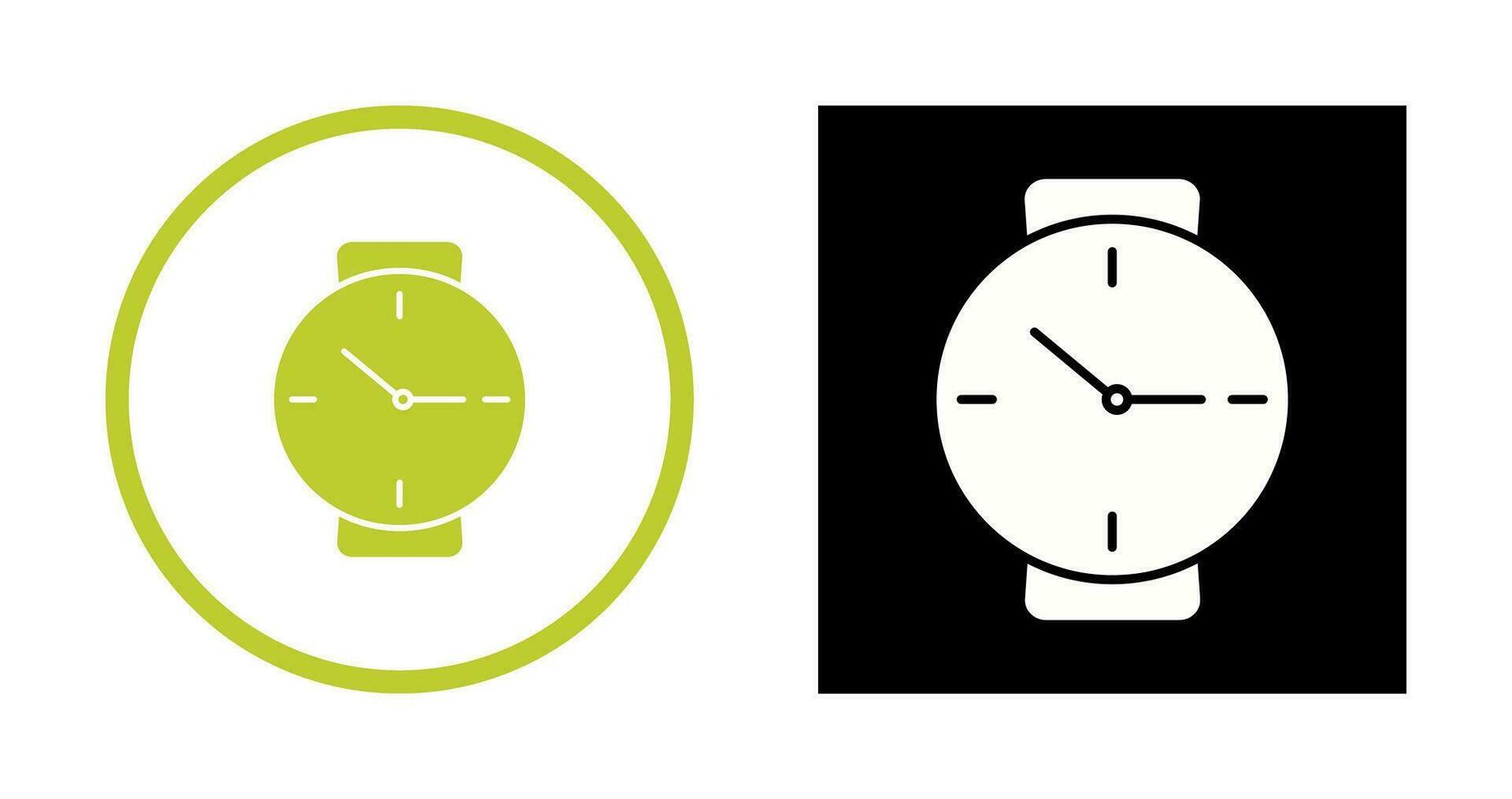 icono de vector de reloj de pulsera