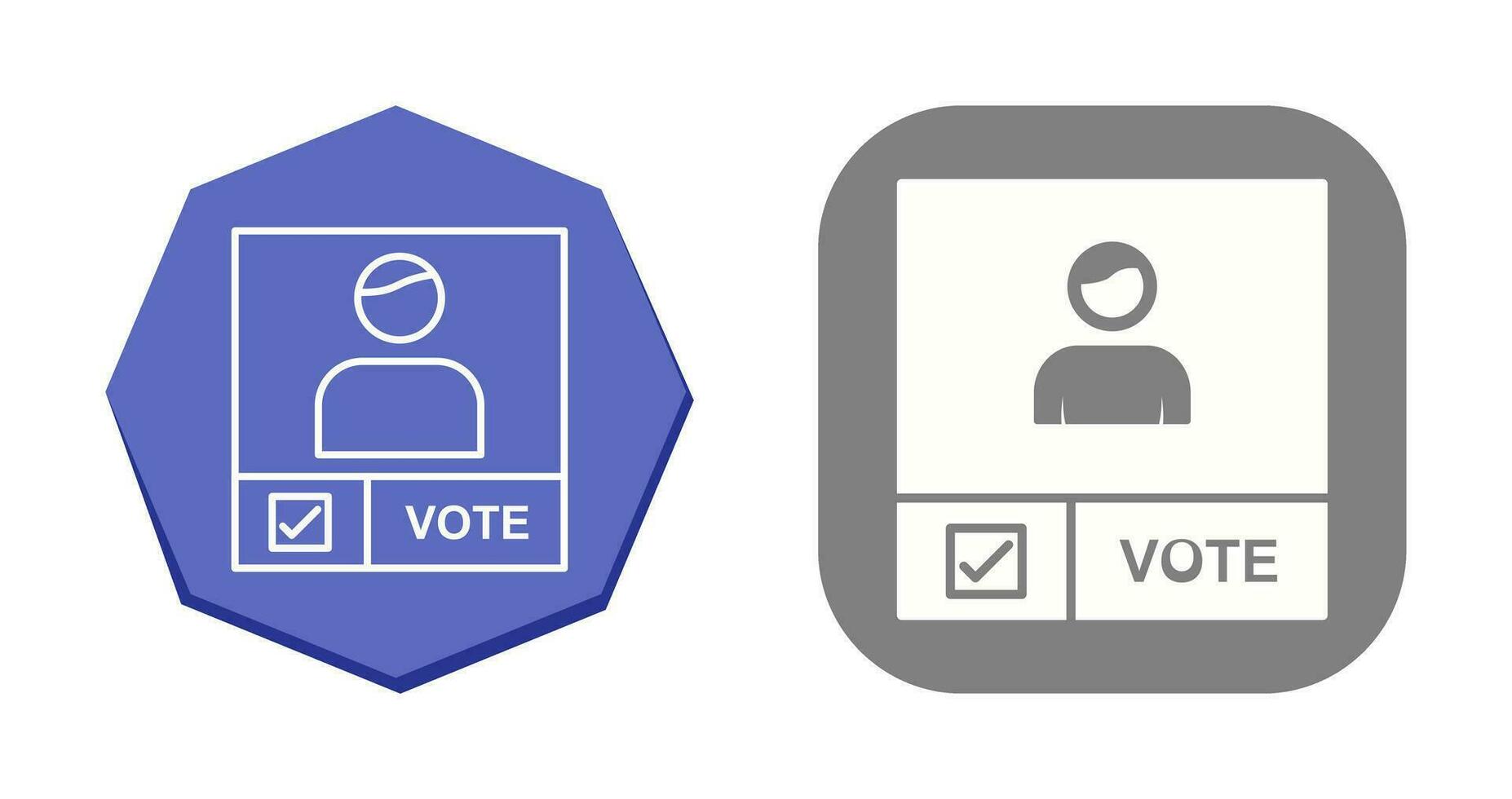 Candidate Banner Vector Icon