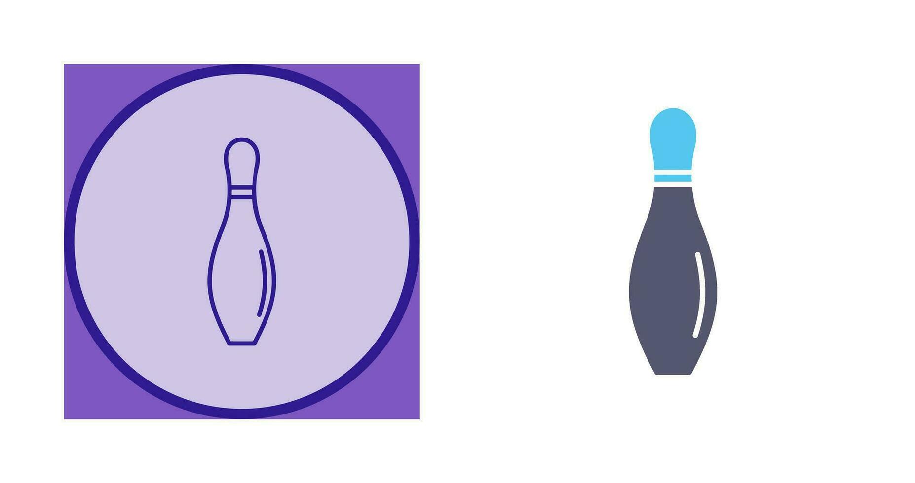 Bowling Pin Vector Icon