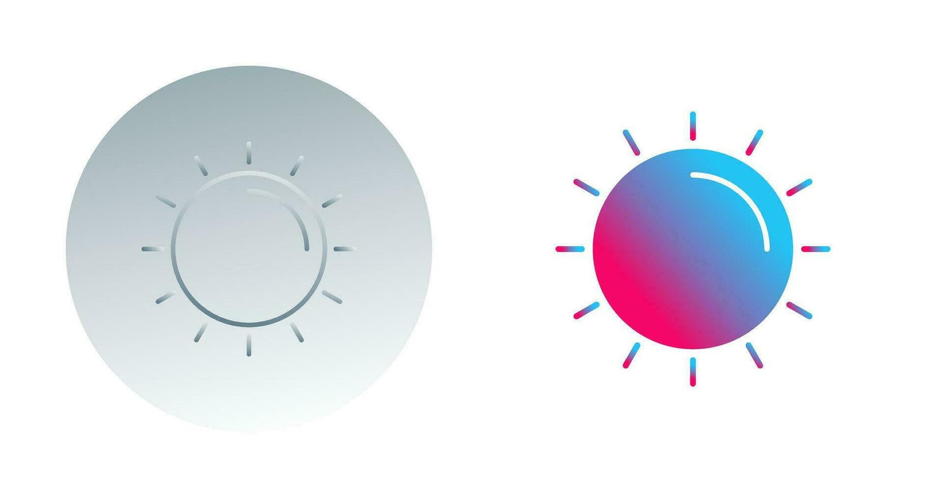 Sun Vector Icon
