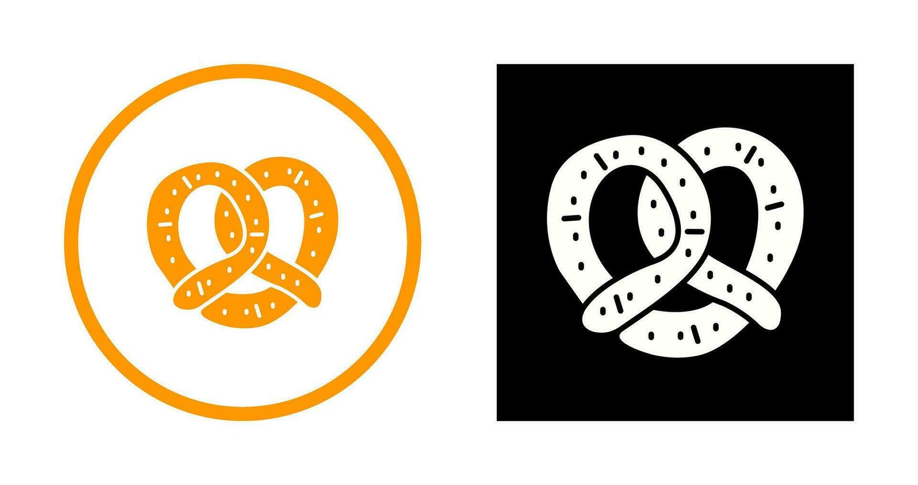 Pretzel Vector Icon