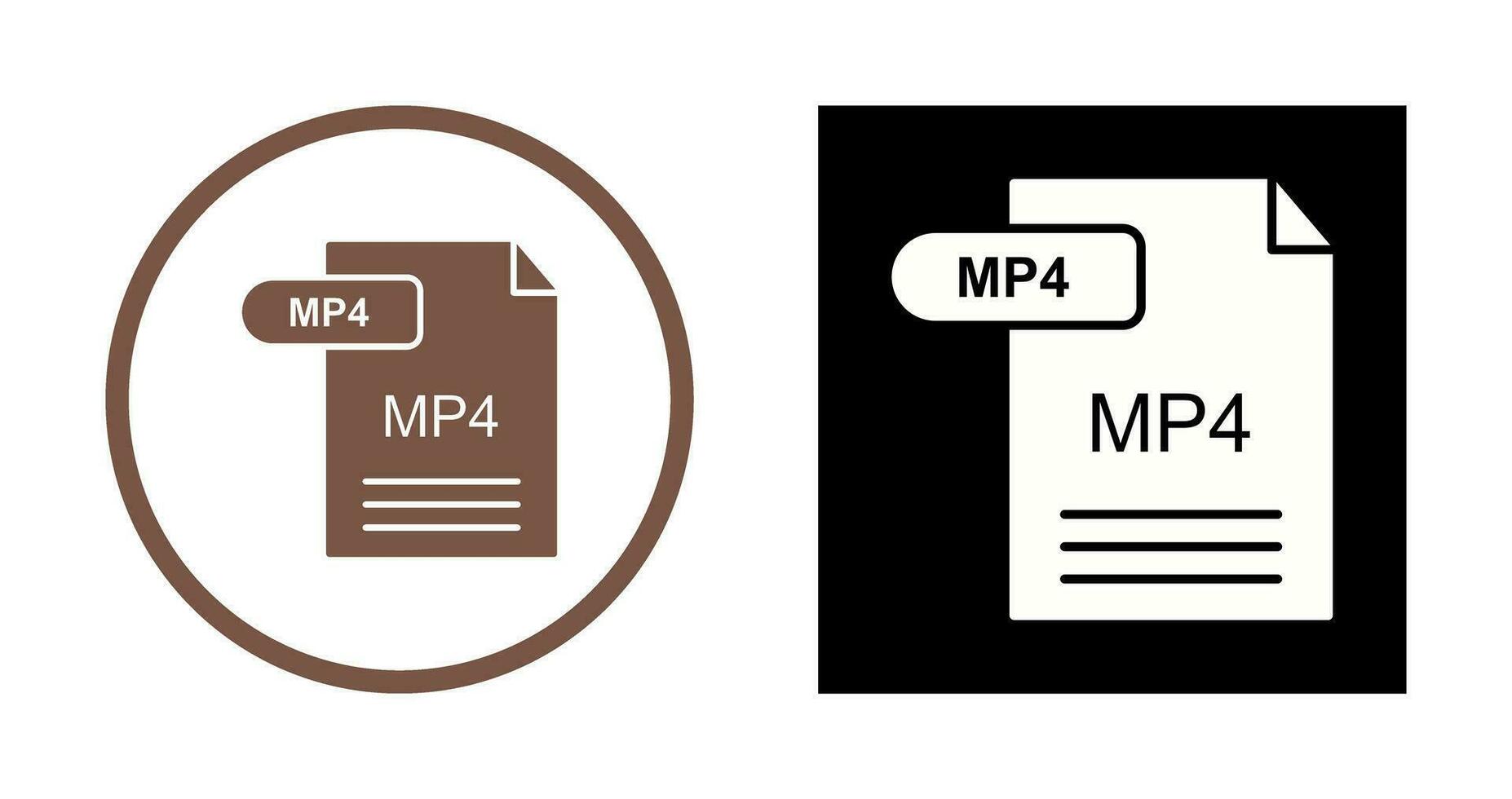 MP4 Vector Icon