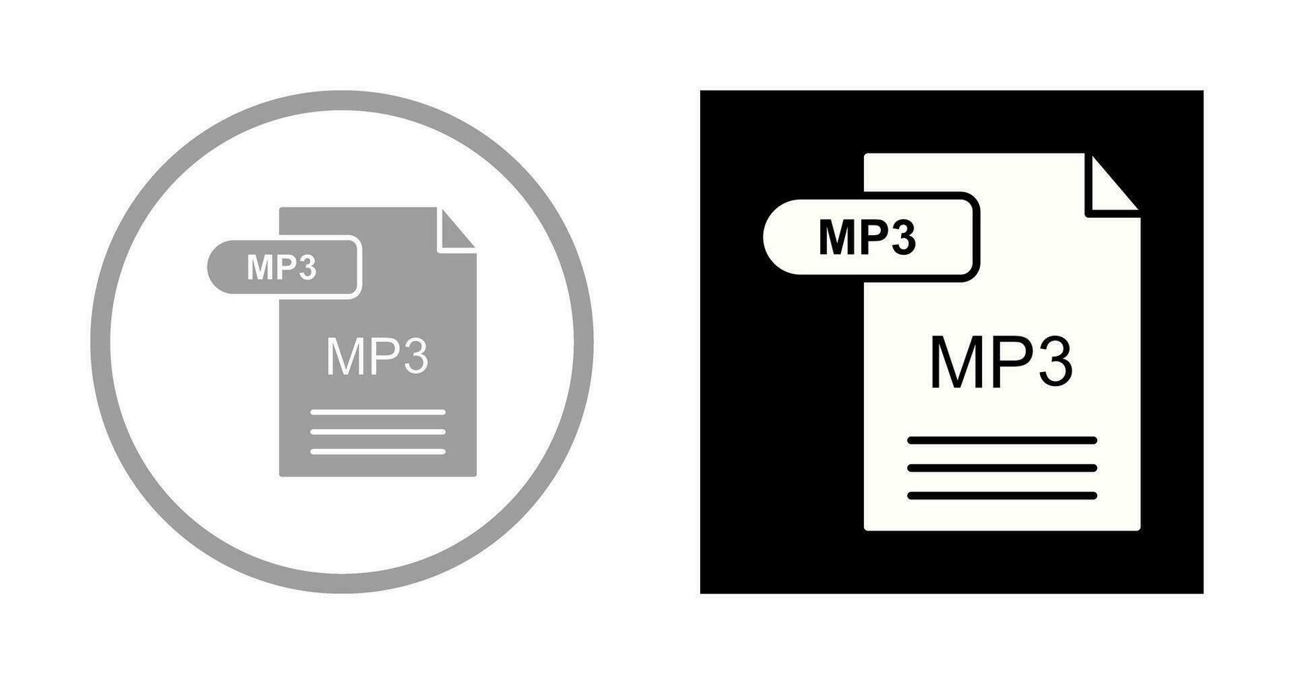 MP3 Vector Icon