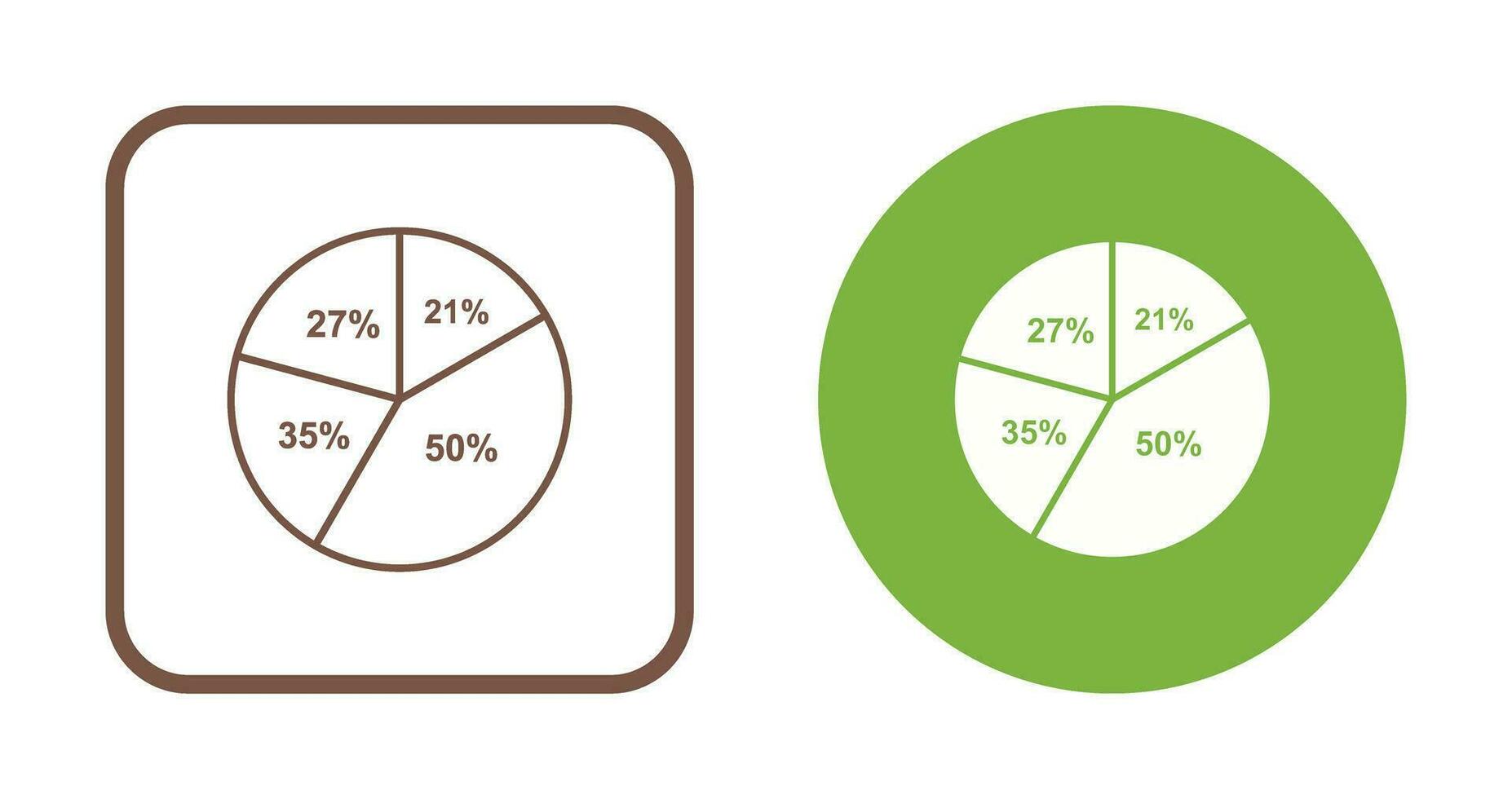 Pie Chart Vector Icon