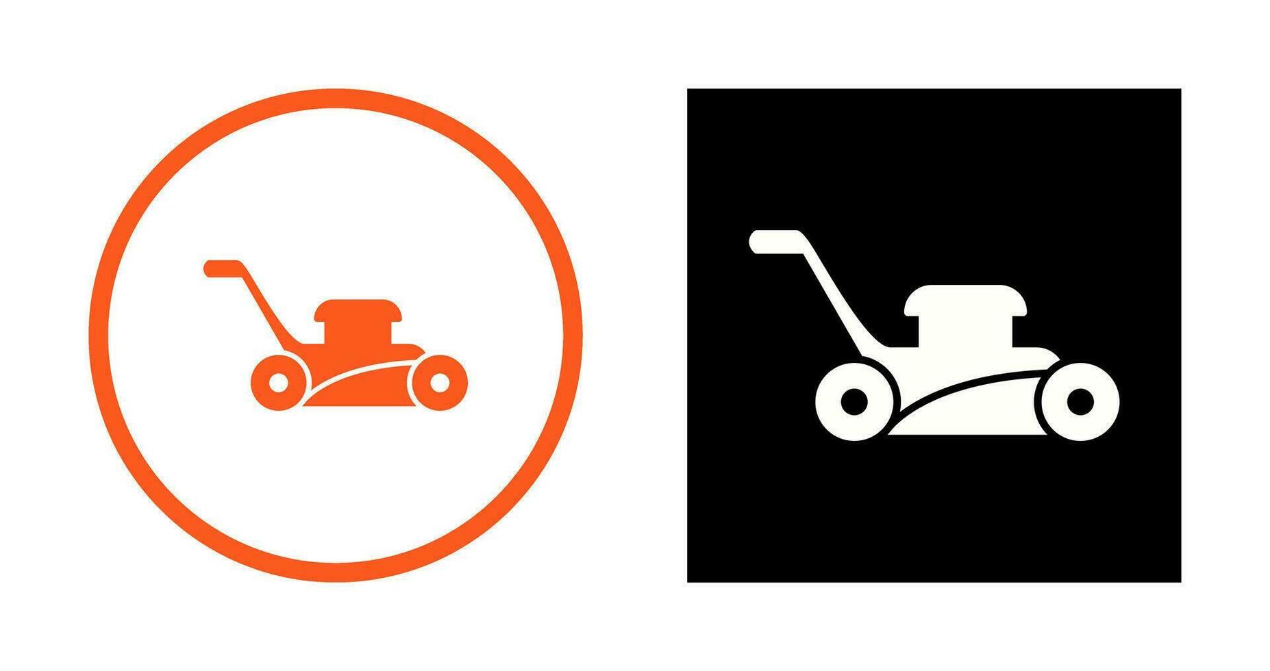 Lawn Mower Vector Icon