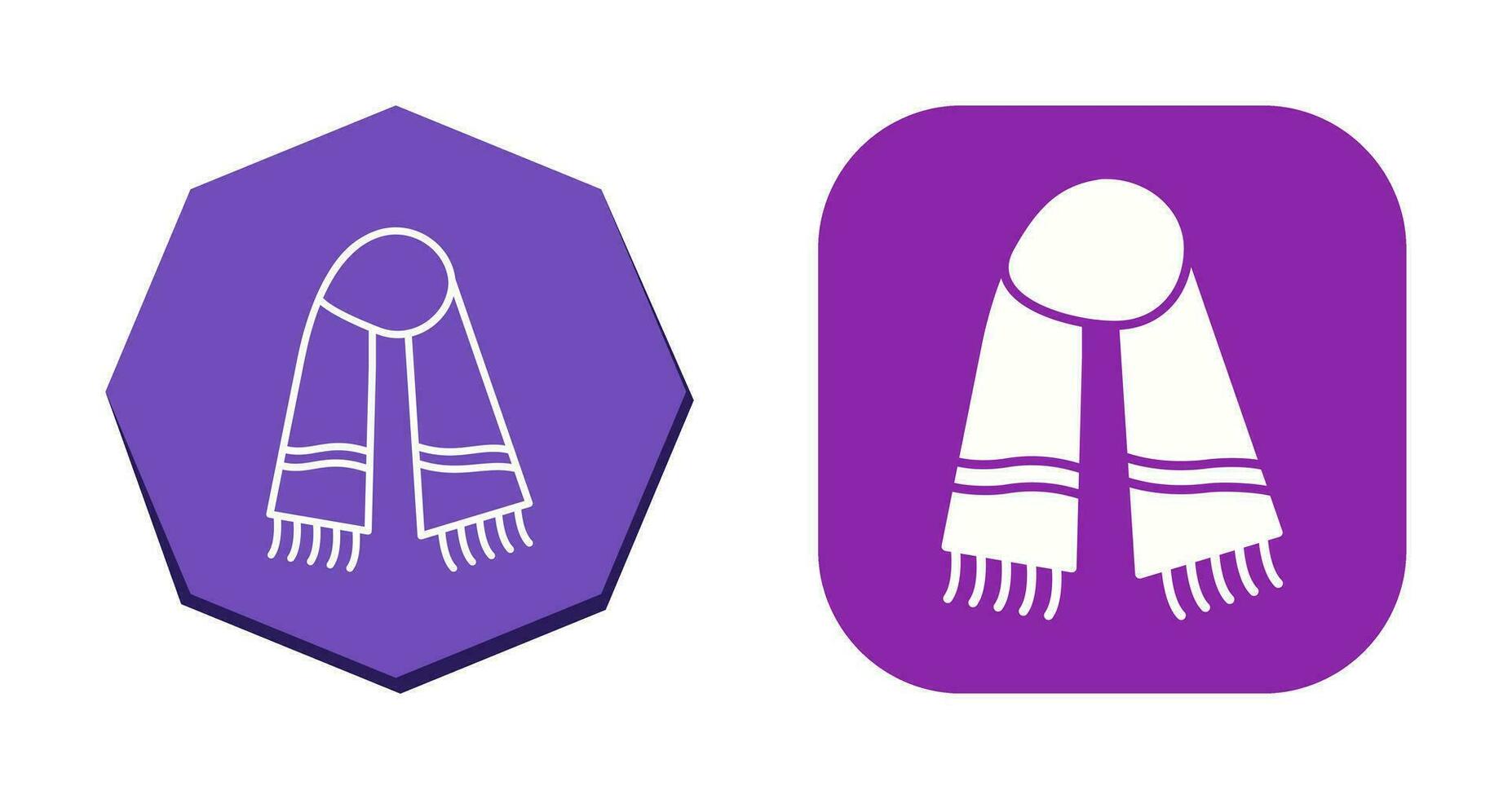 Warm Scarf Vector Icon