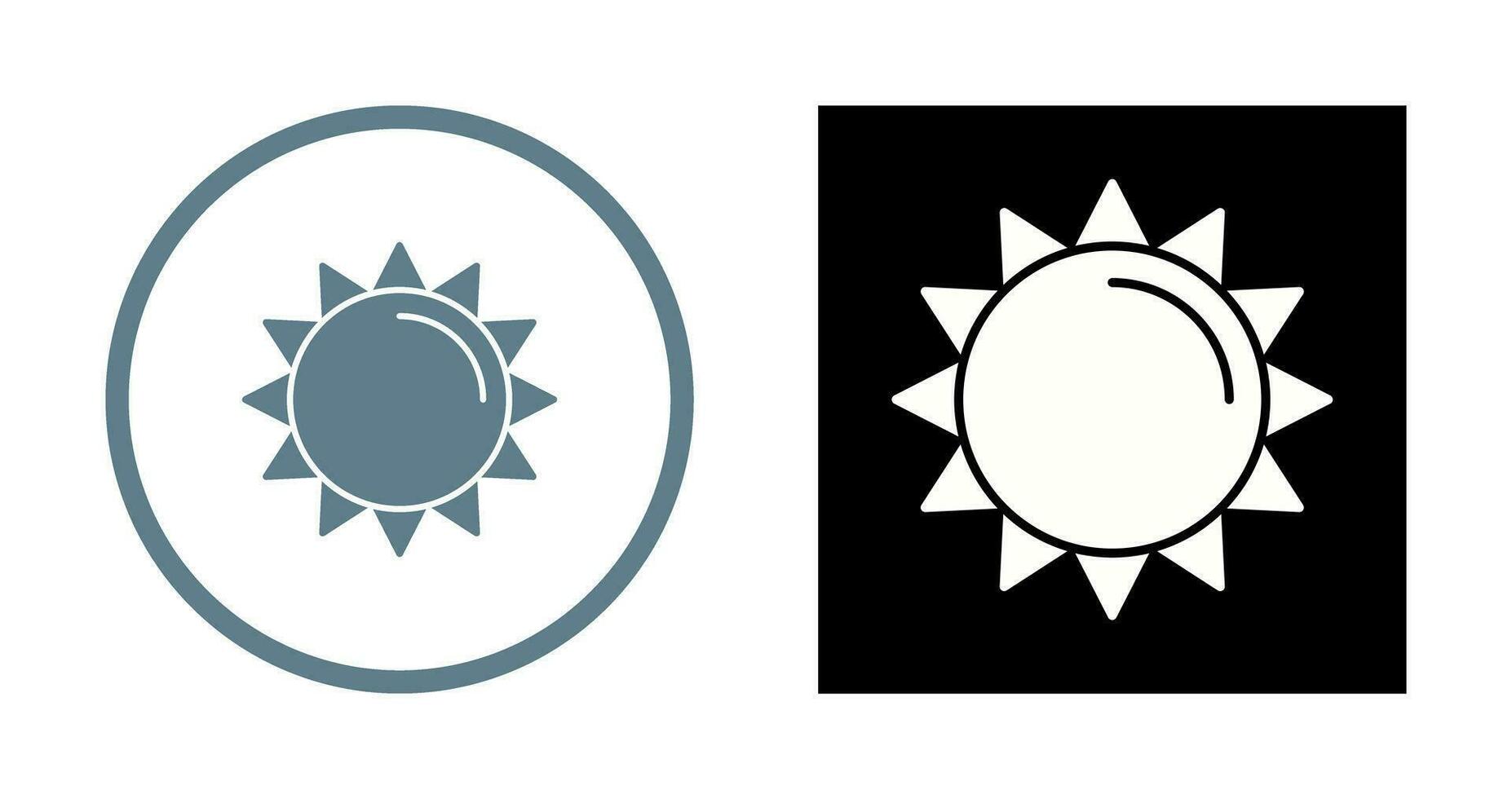 Sun Vector Icon