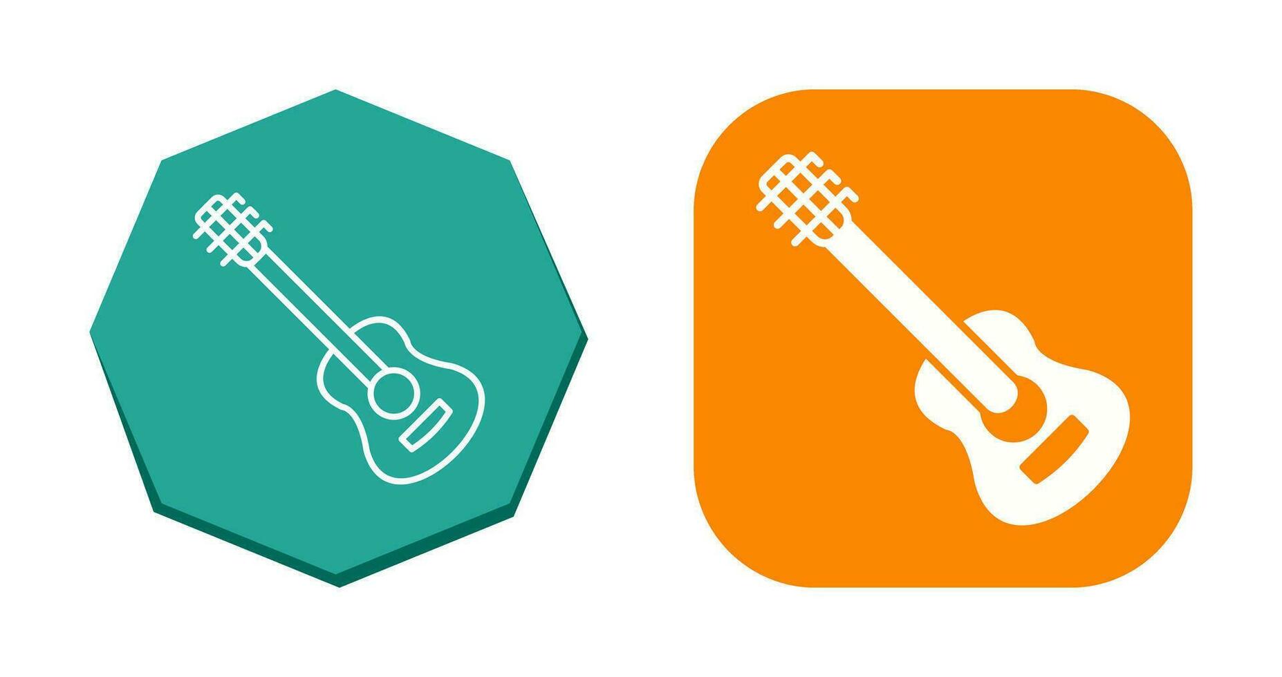 icono de vector de guitarra