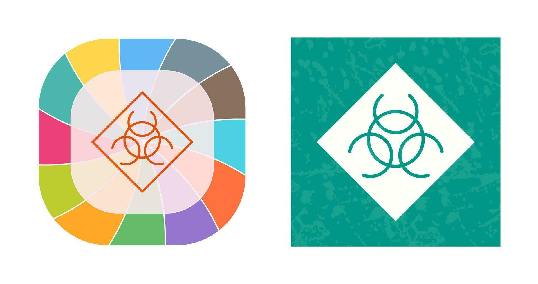 Biological Hazard Vector Icon