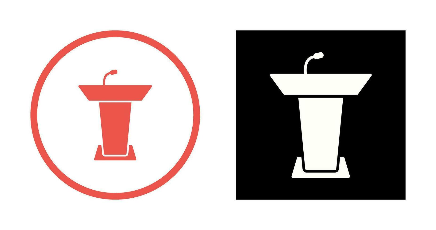 Podium Vector Icon