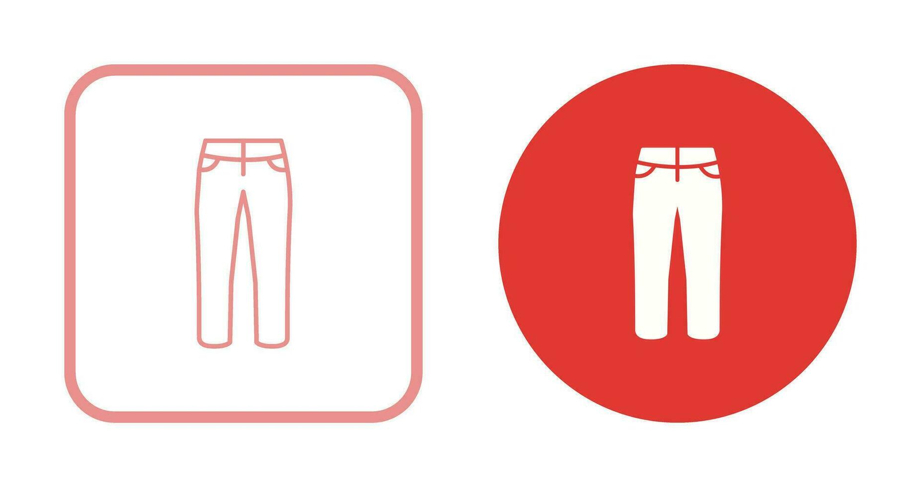 Trousers Vector Icon