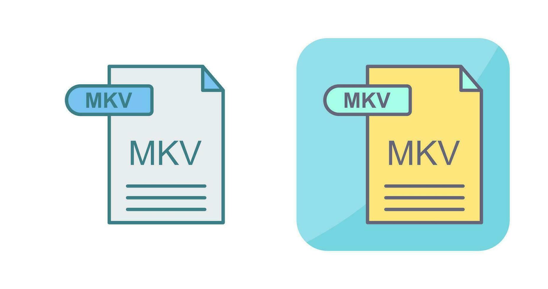 MKV Vector Icon
