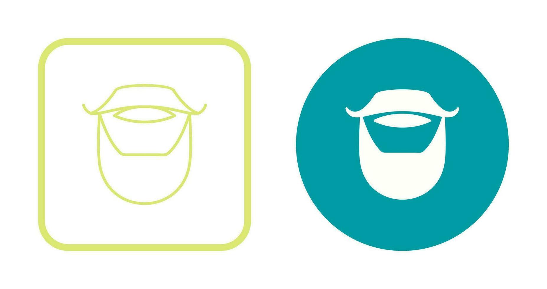 Beard and Moustache Vector Icon