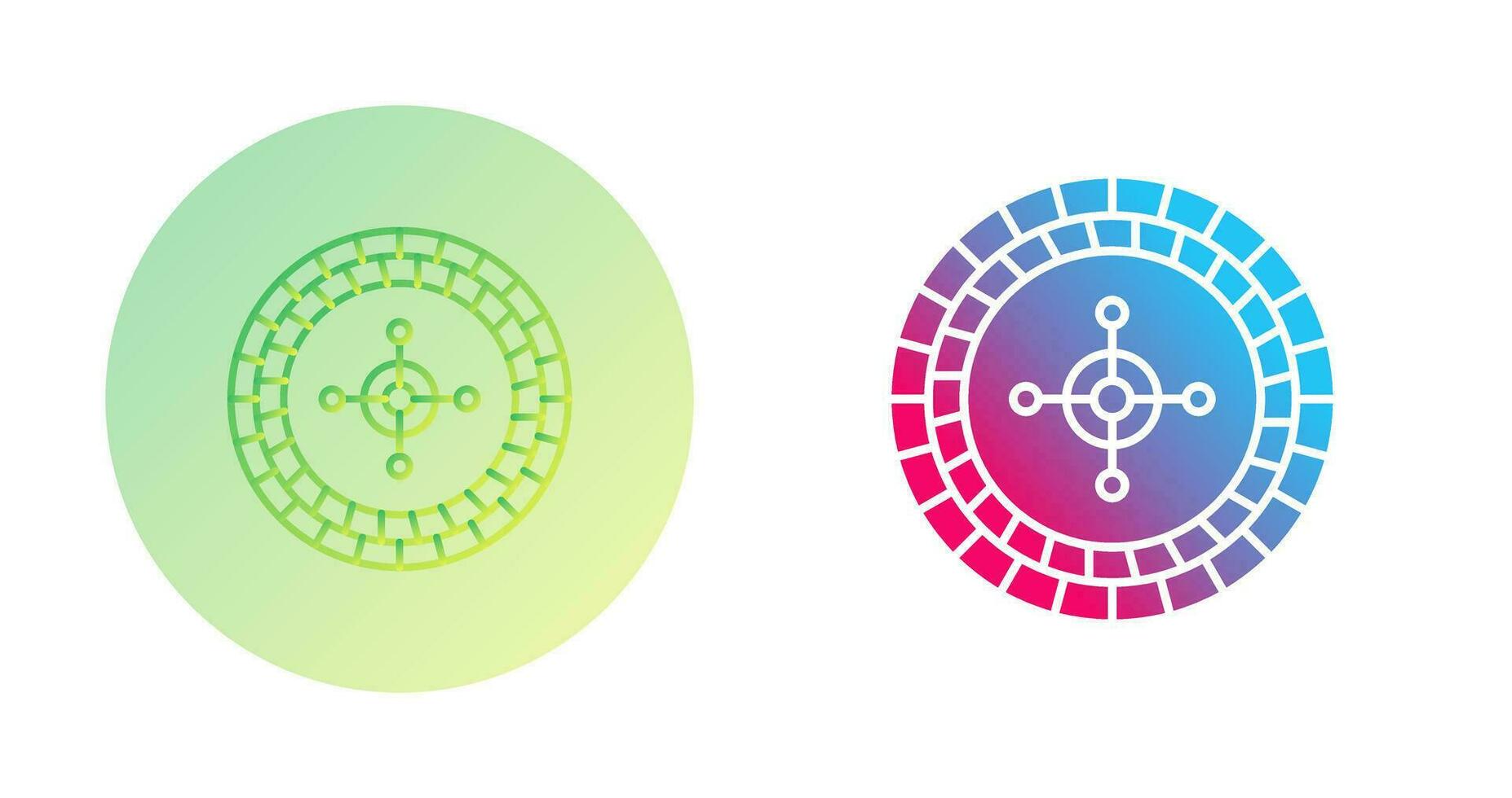 Roulette Vector Icon