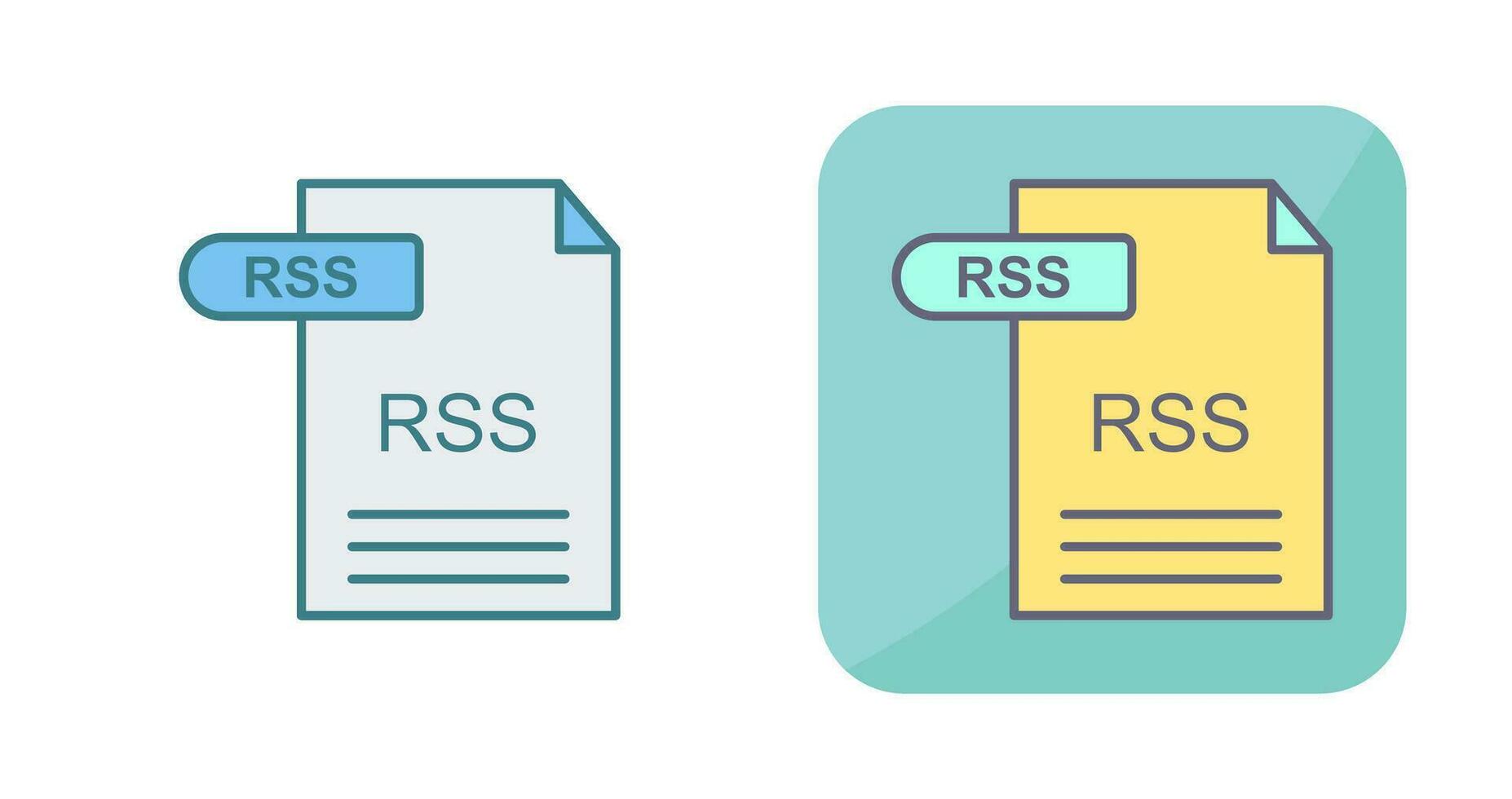RSS Vector Icon