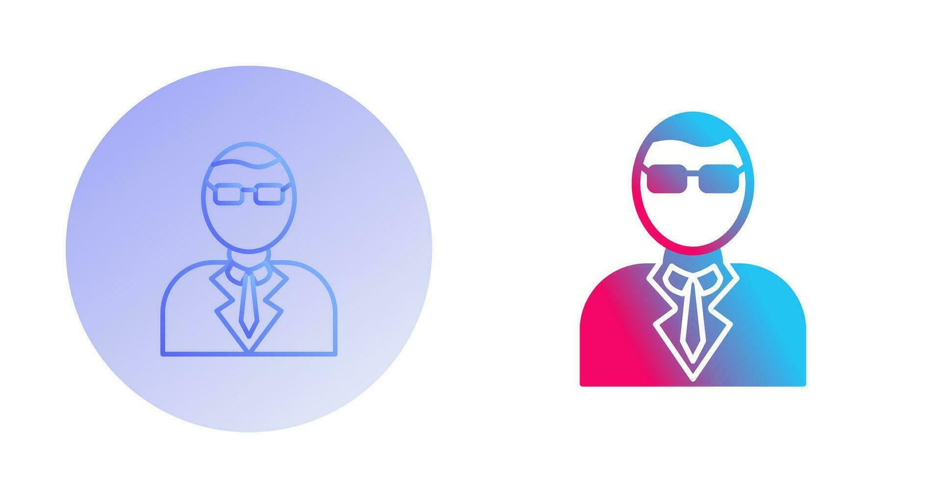Casino Manager Vector Icon
