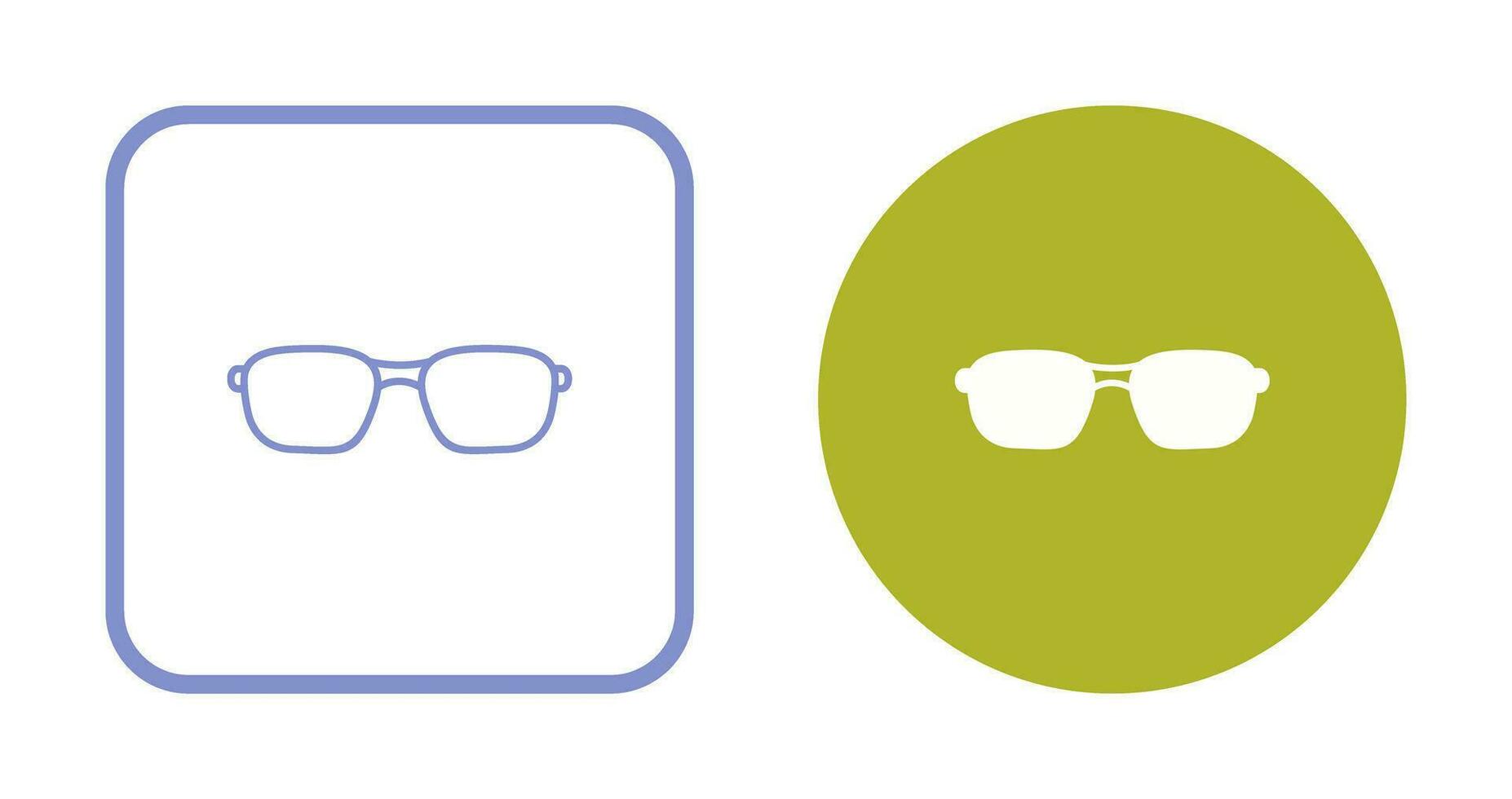 icono de vector de gafas