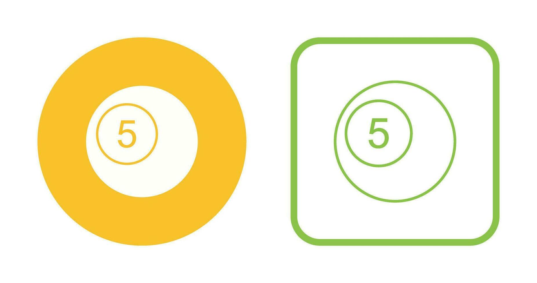 Pool Balls Vector Icon
