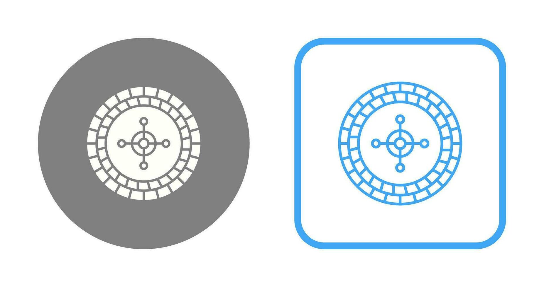 Roulette Vector Icon