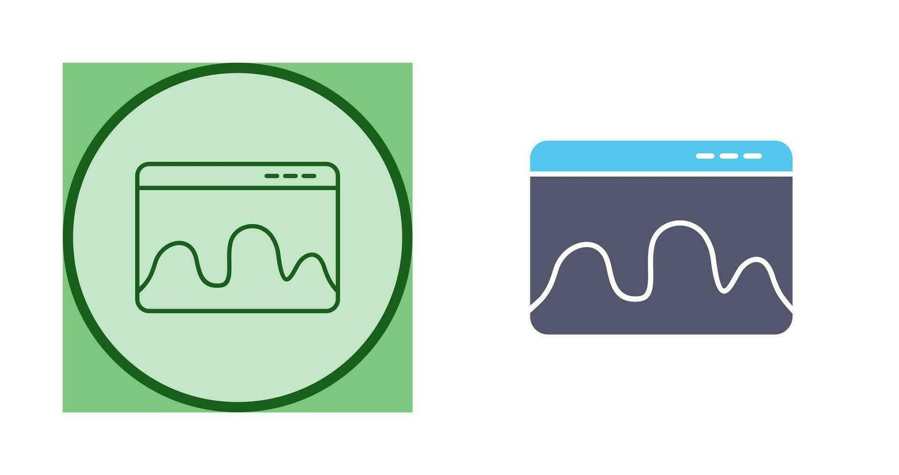 Webpage Statistics Vector Icon