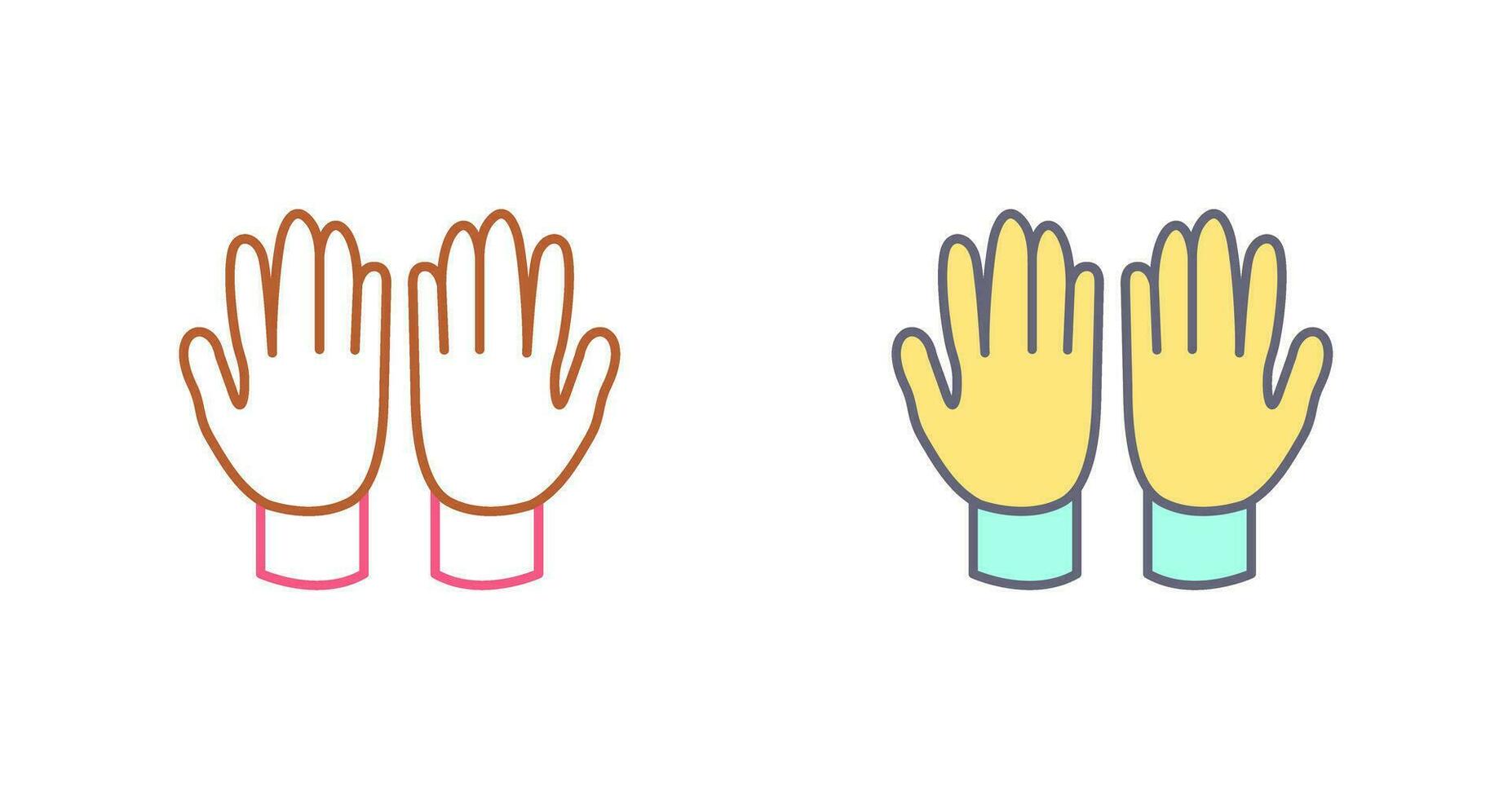 Gardening Gloves Vector Icon