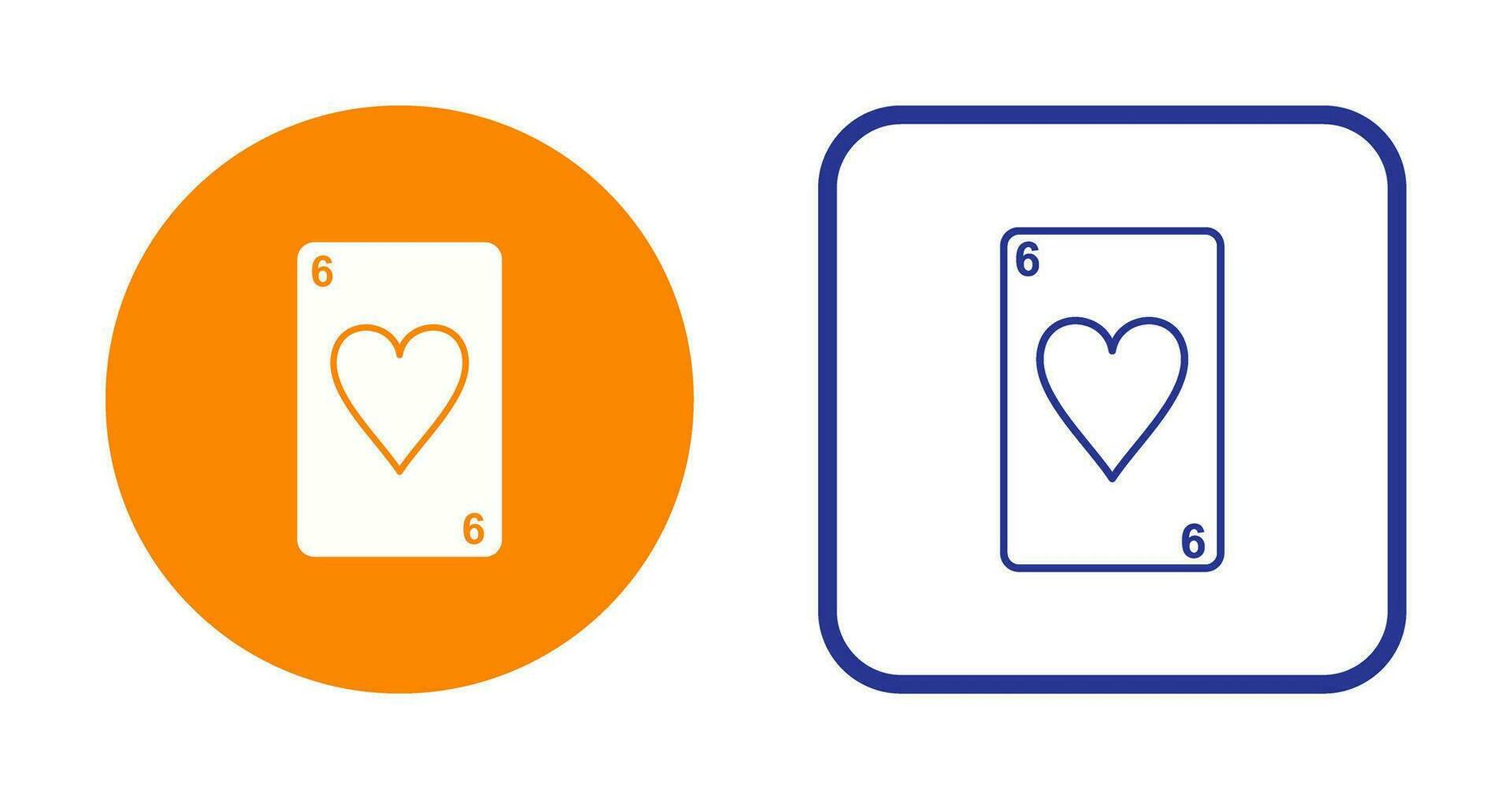 Hearts Card Vector Icon