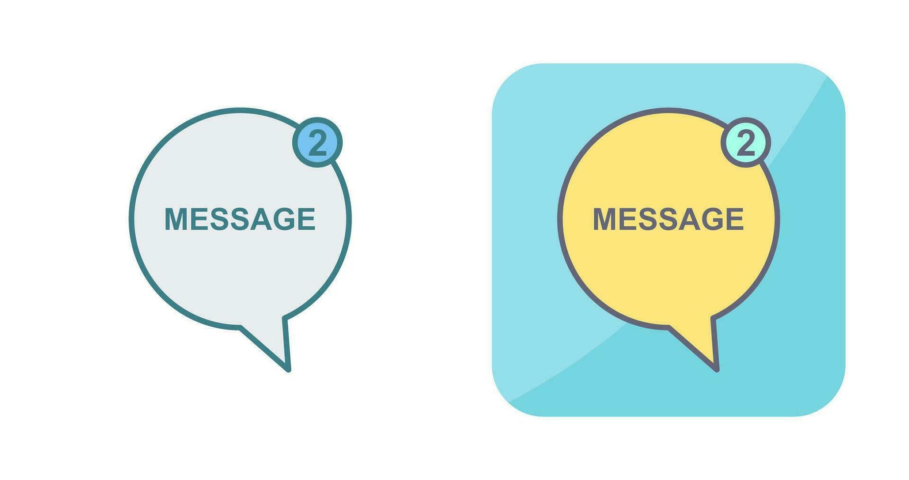 Message Bubbles Vector Icon