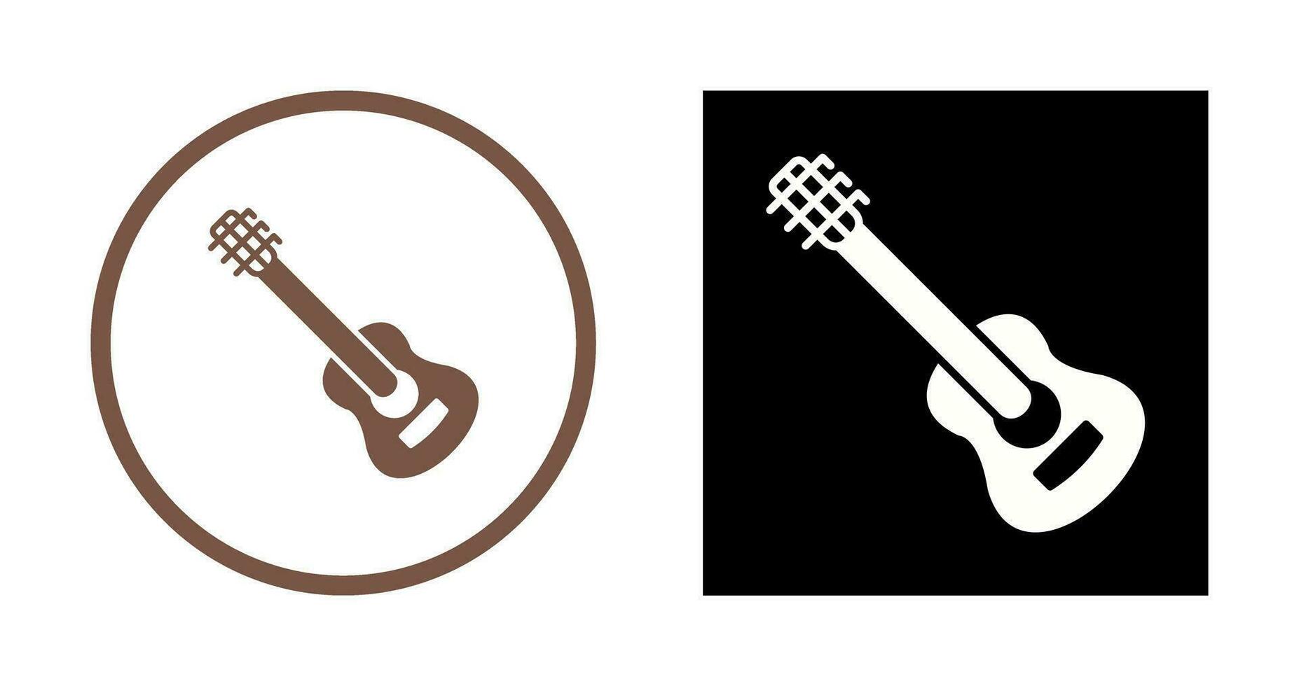 icono de vector de guitarra