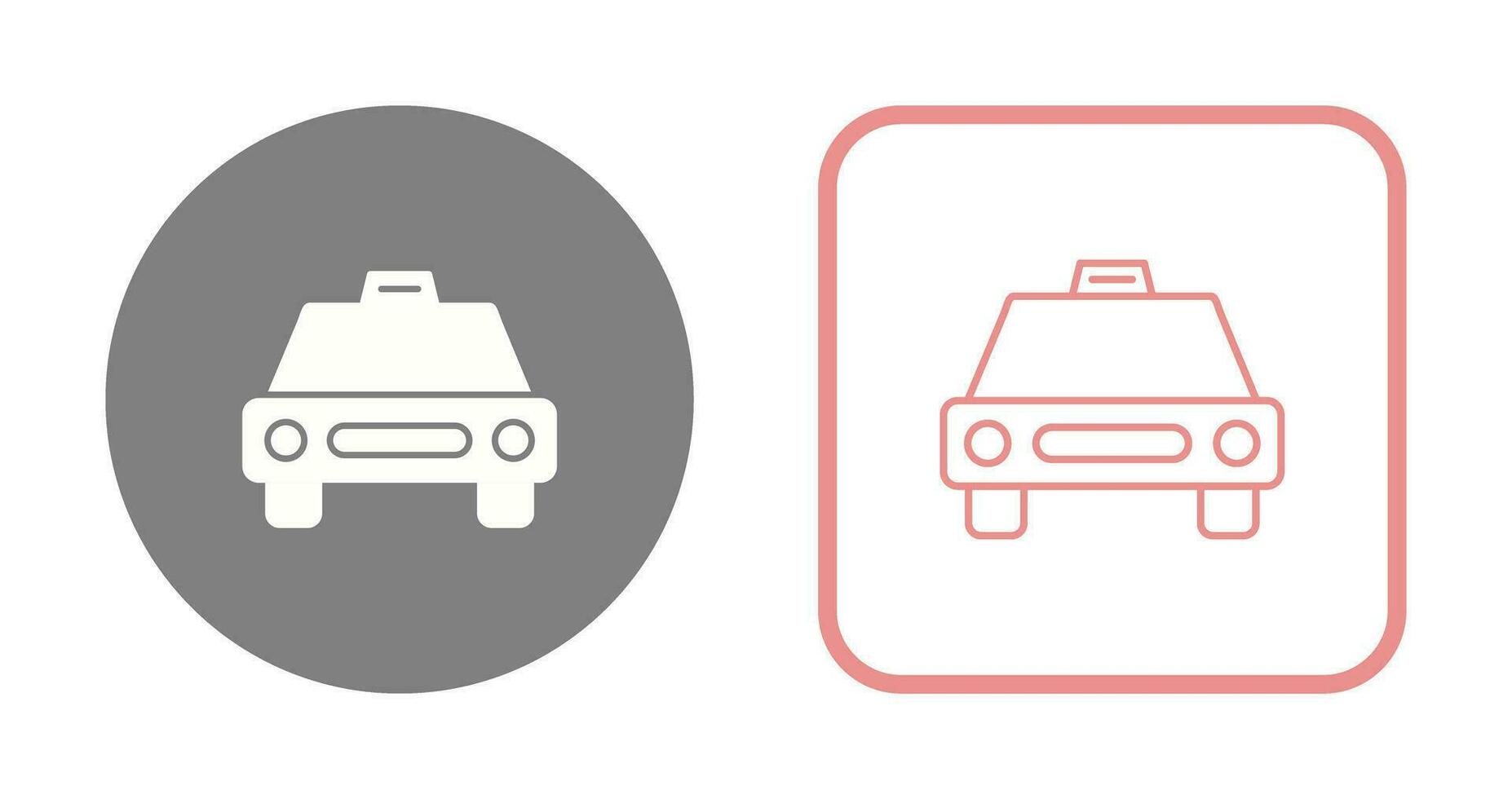 Cab Vector Icon