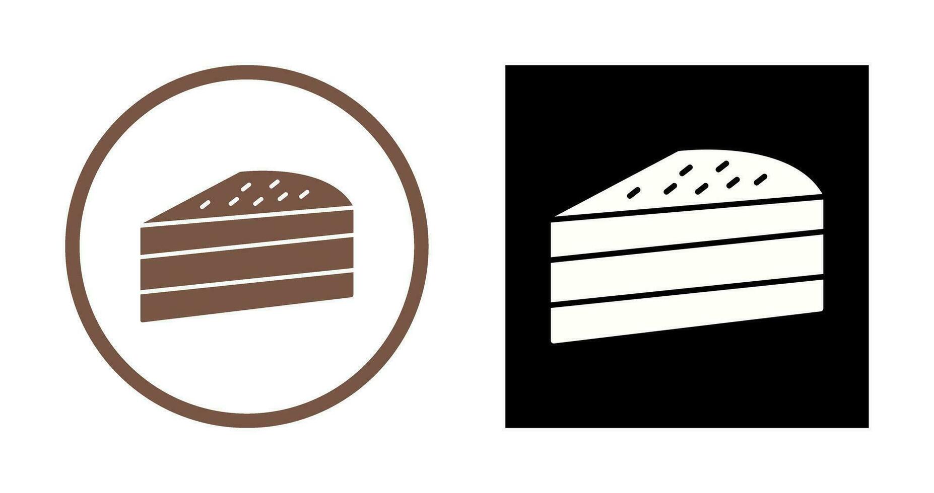 Cake Slice Vector Icon