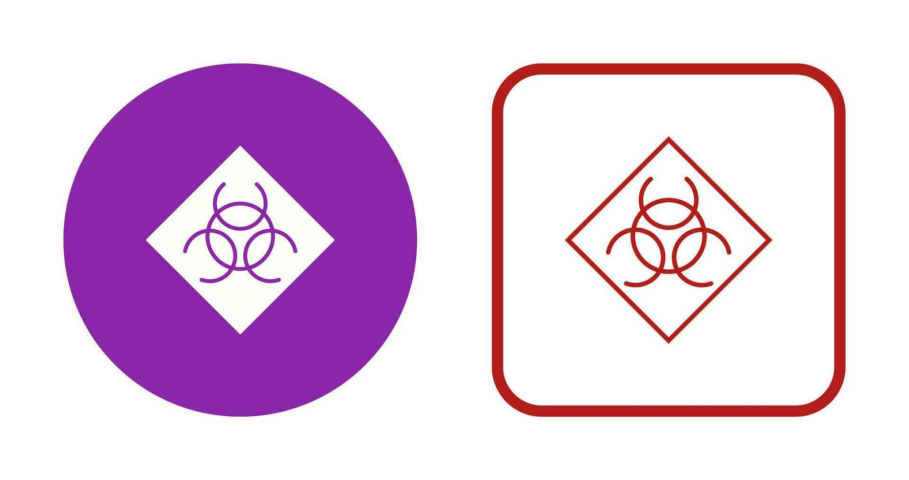 Biological Hazard Vector Icon