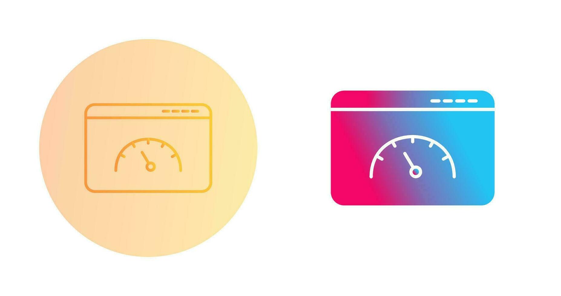 Page Speed Vector Icon