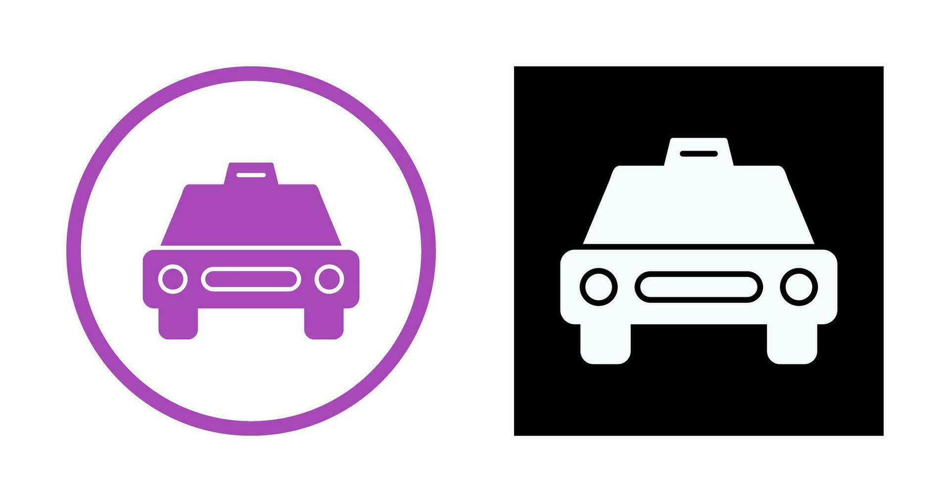Cab Vector Icon