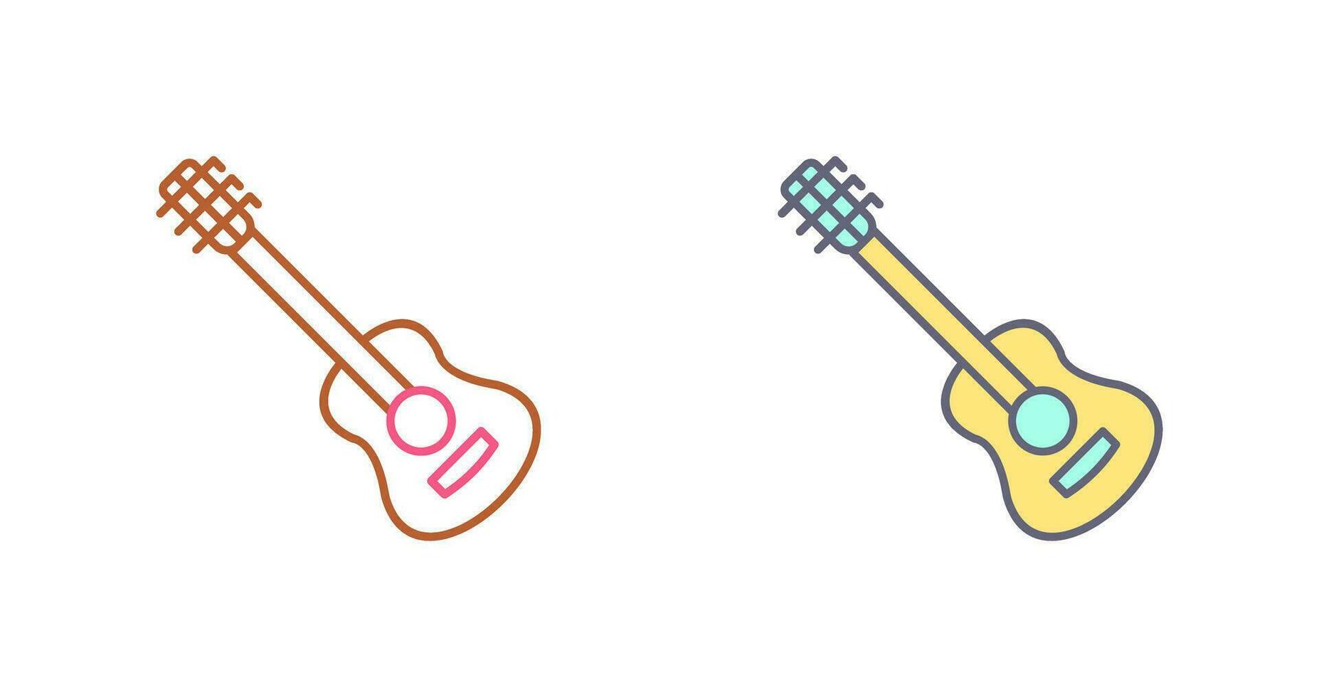 icono de vector de guitarra