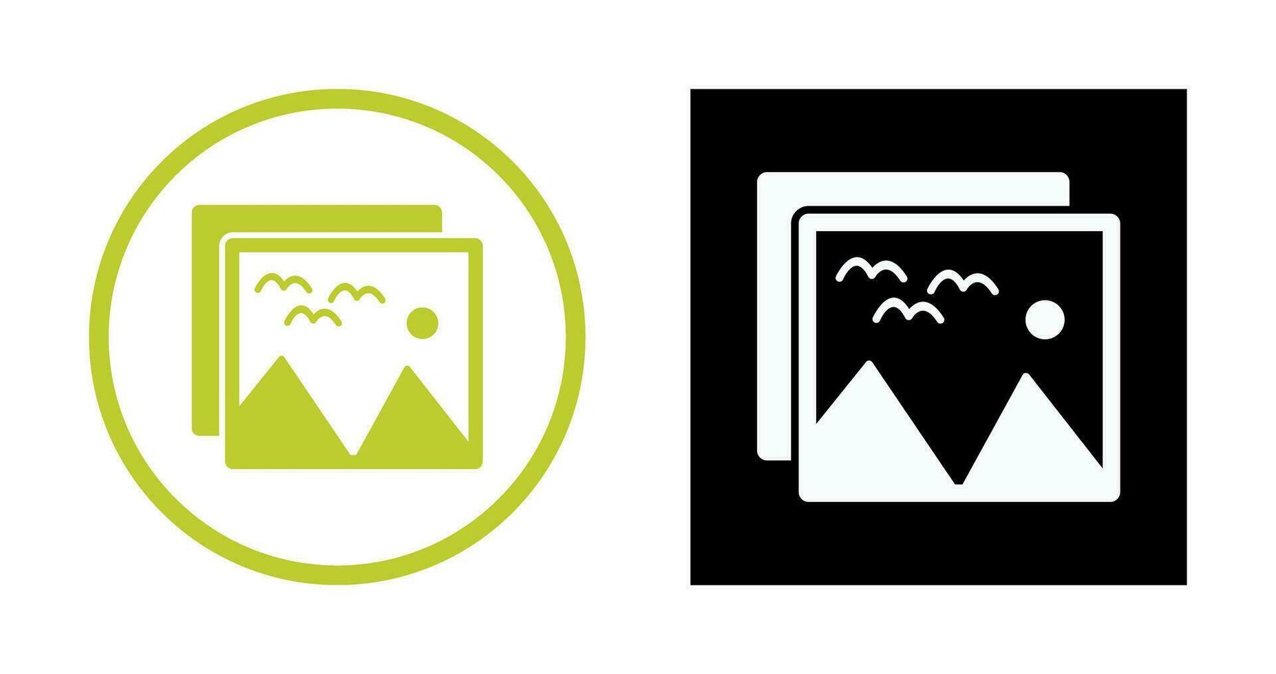 Pictures Vector Icon